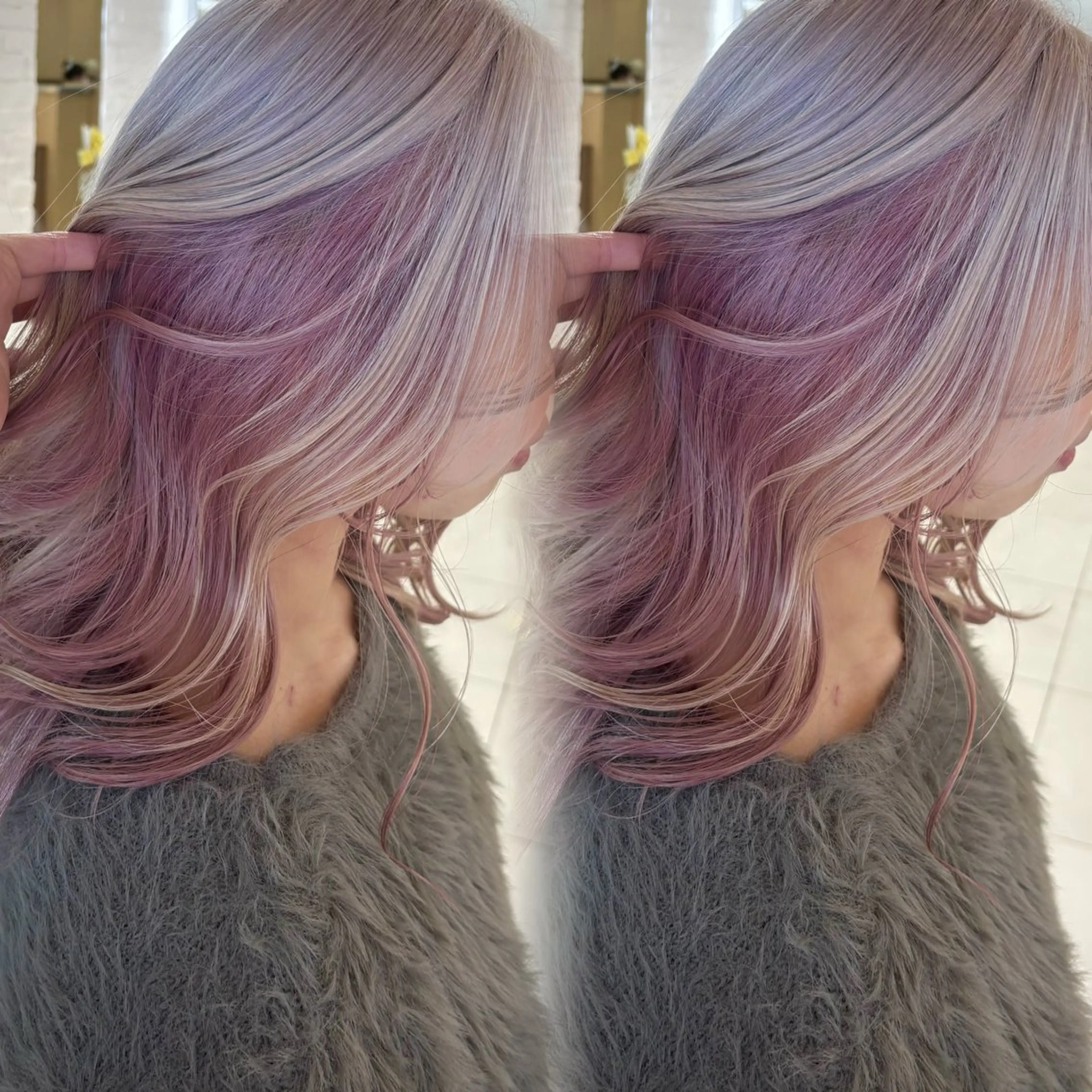 ミディアム ヘアカラー トリートメント 🦋森田さち /ハイトーン🦋のヘアスタイル