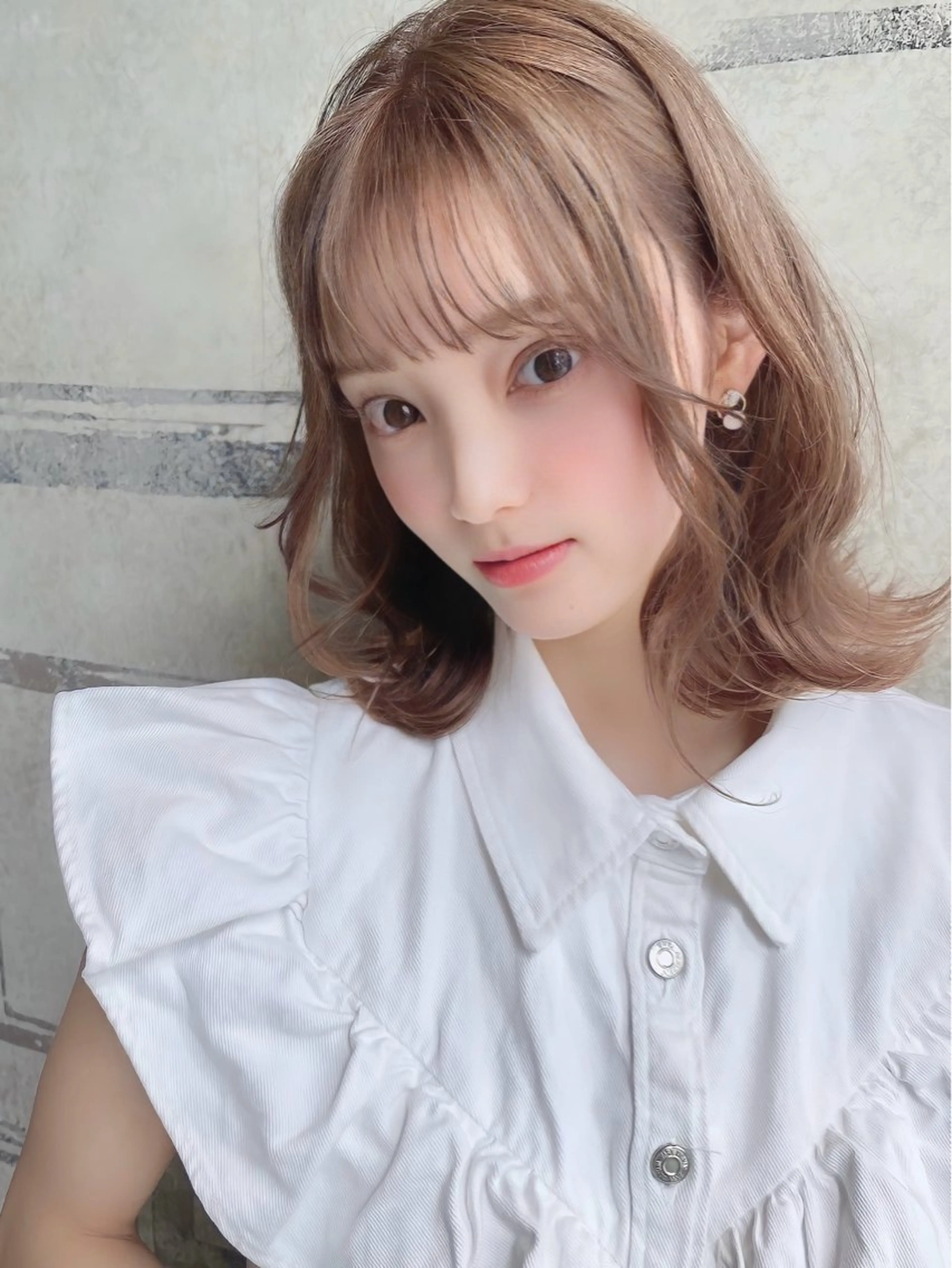 ミディアム 外国人風カラー ヘアカラー トリートメント オープニング記念✨ 赤松 ナオキのヘアスタイル