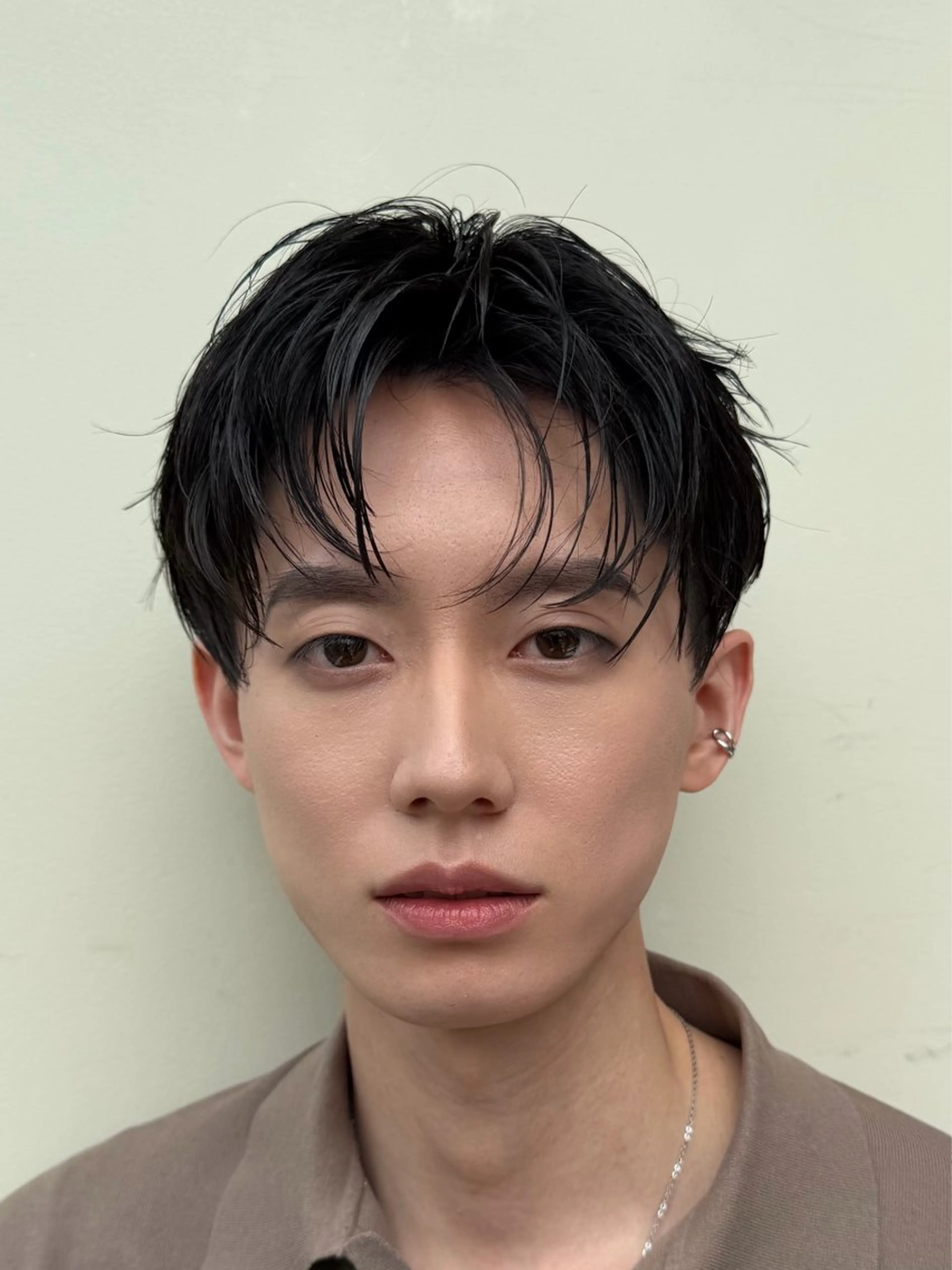 ショート パーマ メンズ メンズパーマ ショートヘア カット パーマ トリートメント ニュアンスパーマ/ フェザーパーマ/平木のヘアスタイル