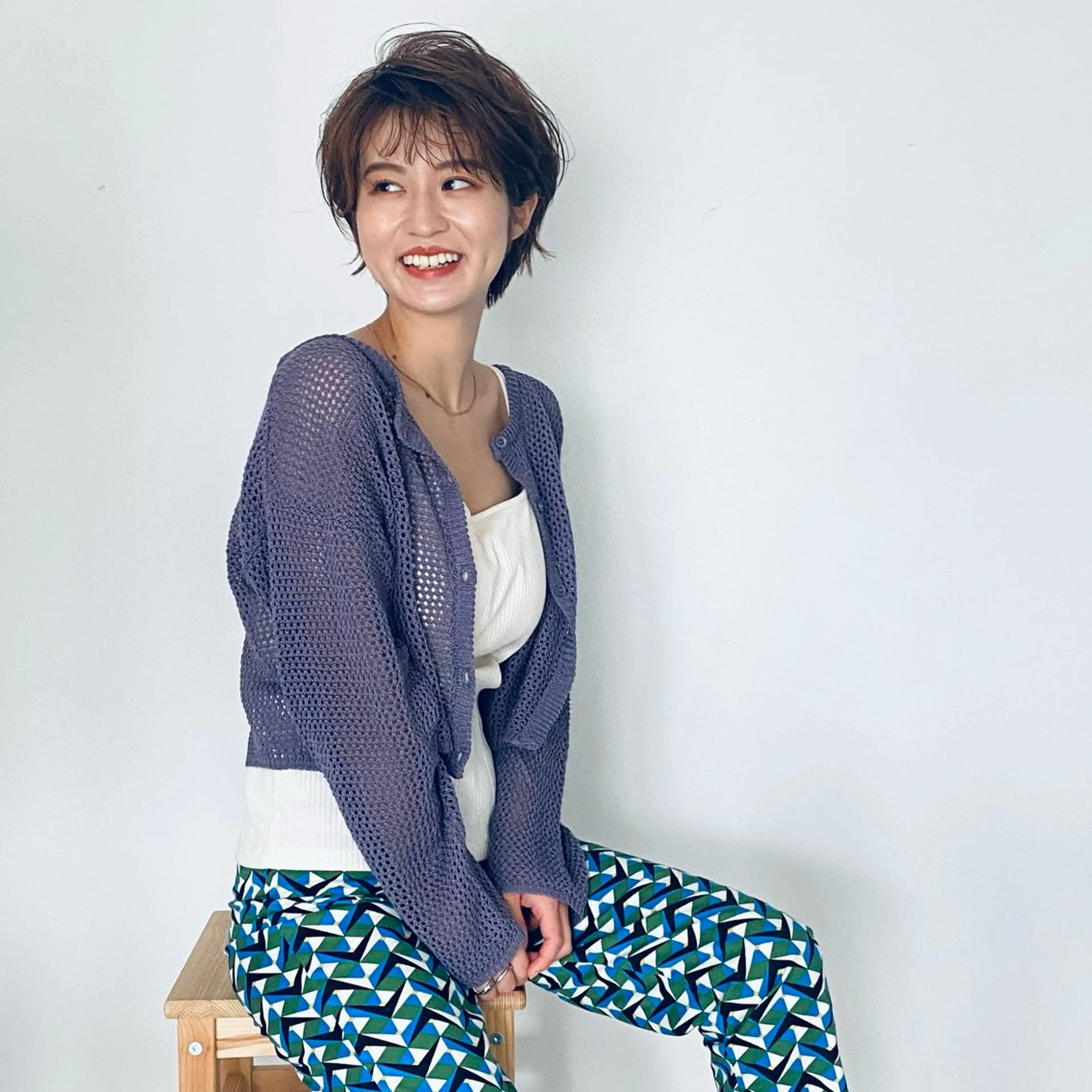 ショート カラー メンズカット/パーマ 👟黒田紗名👟のヘアスタイル