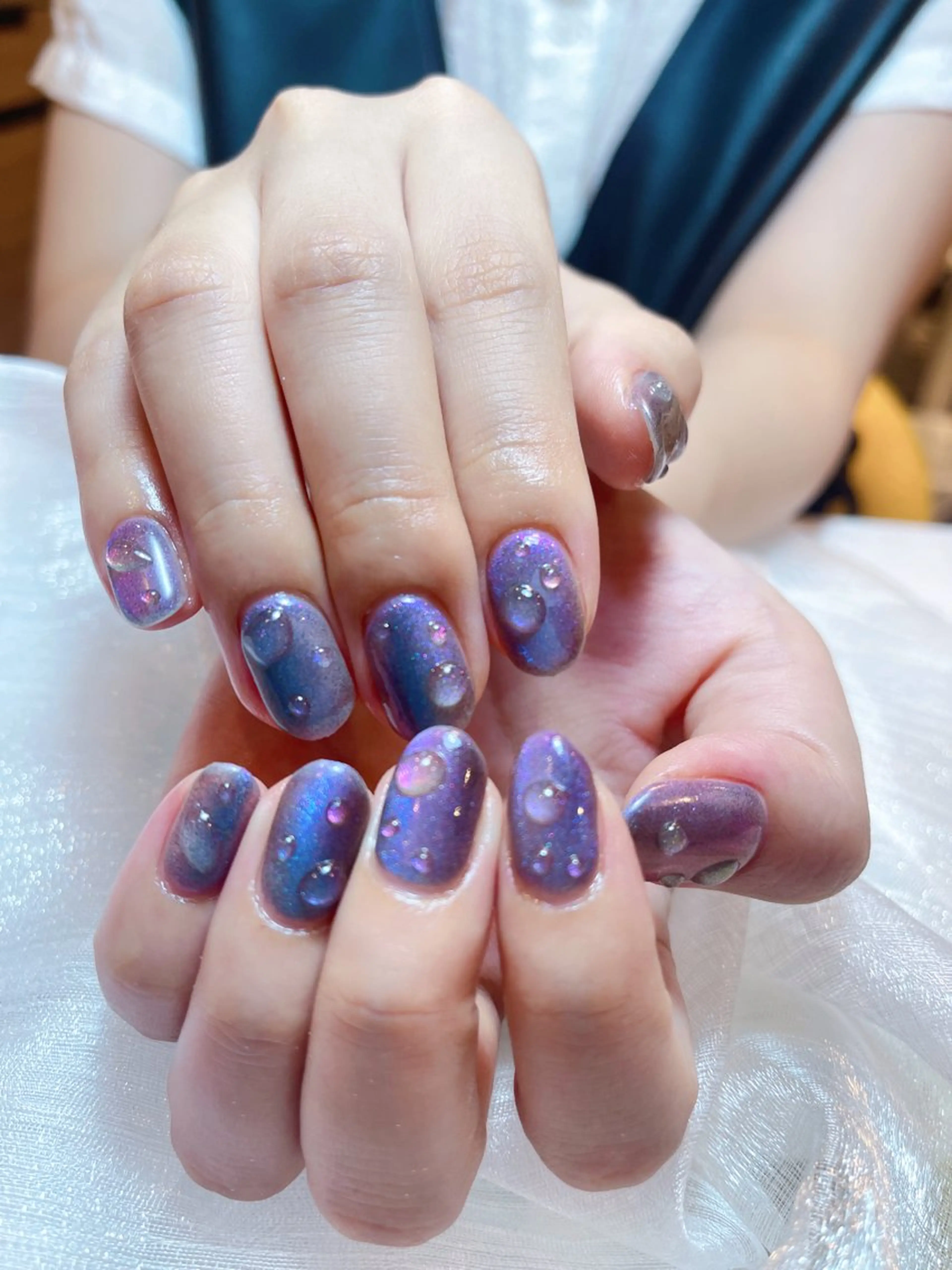 ミディアム nina beautyのネイルデザイン