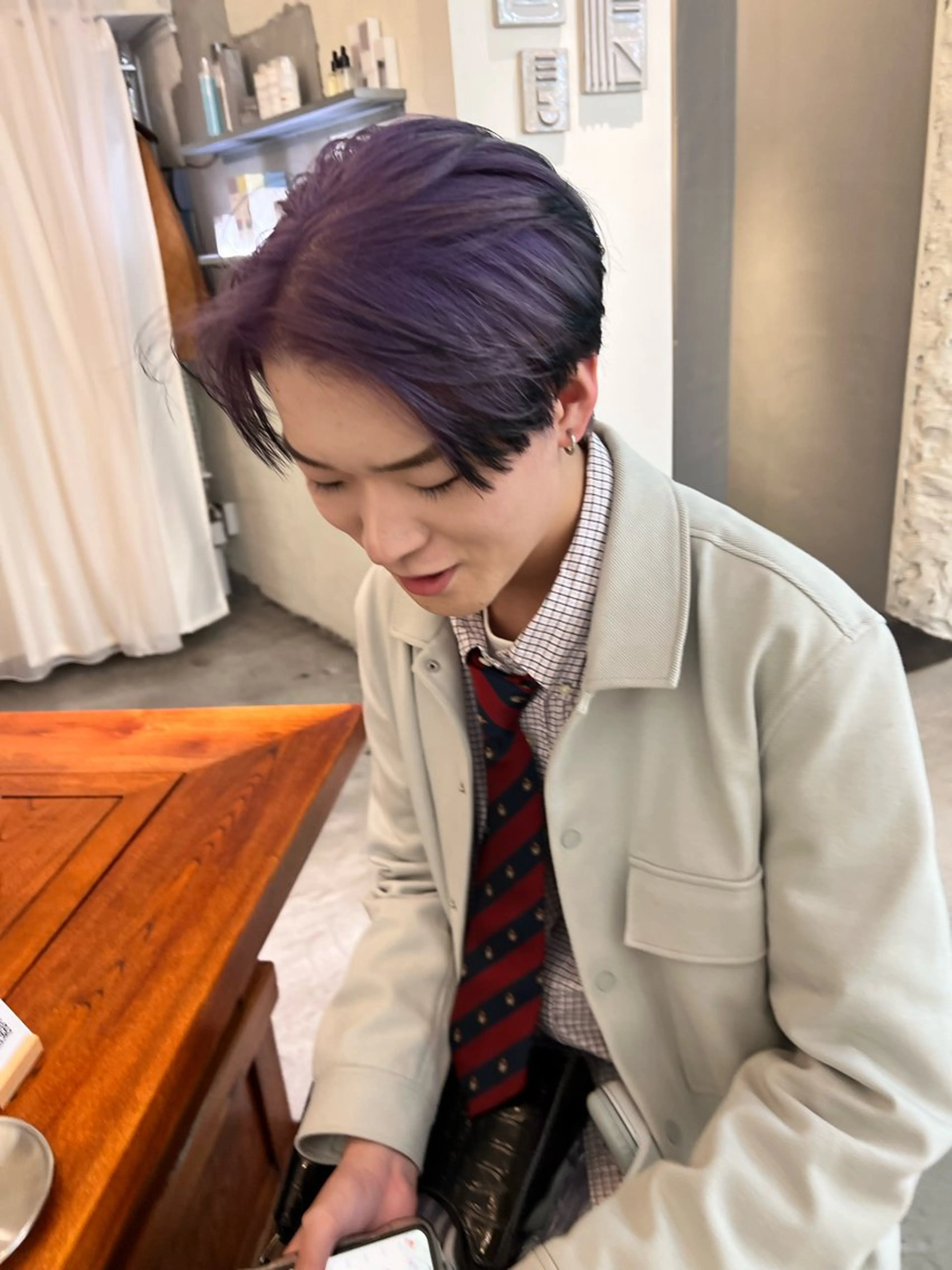 カラー メンズ カット ヘアカラー haco＋所属・圧倒的デザイン力 店長🎨RENAのヘアスタイル