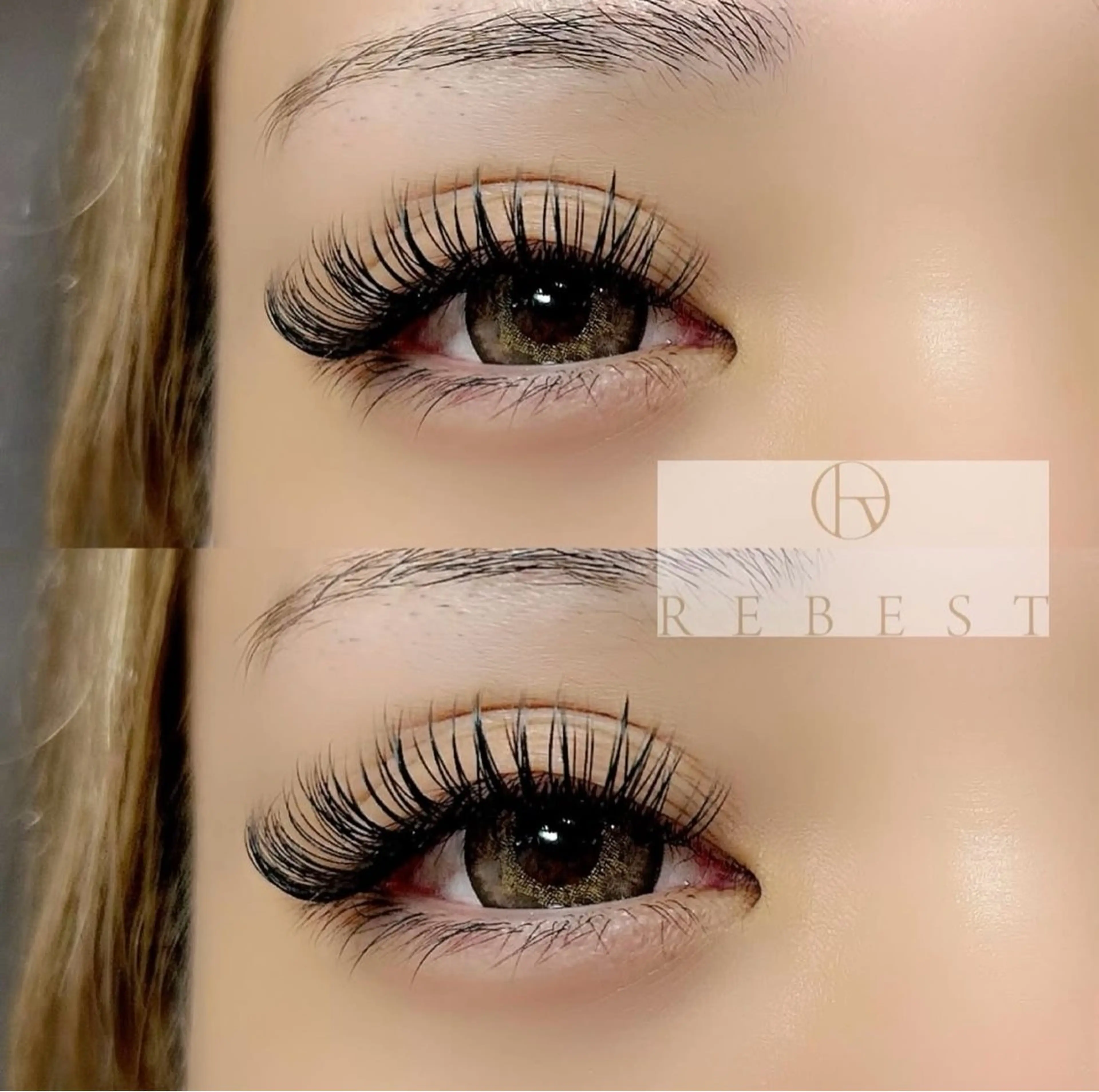 マツエク・マツパ yuuka REBEST心斎橋のマツエク・マツパデザイン