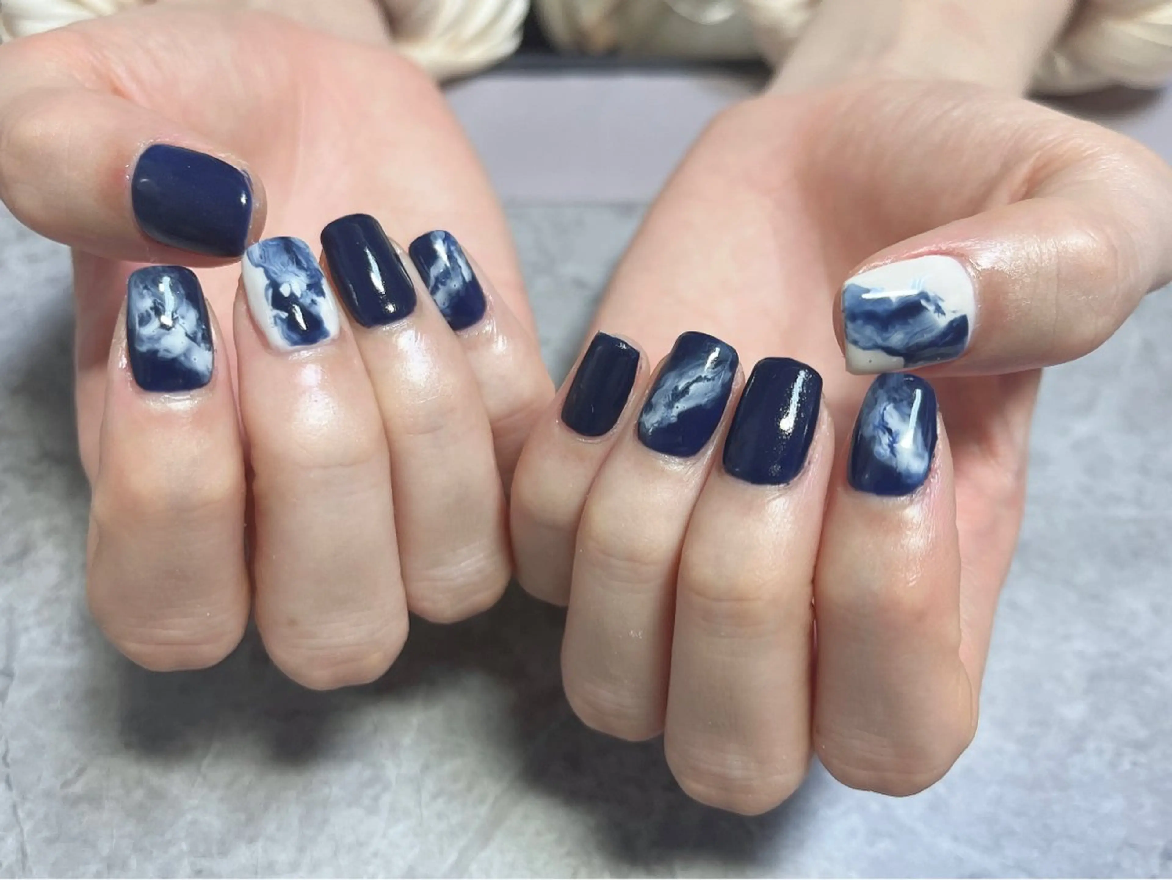 ネイル アートネイル 持ち込み ワンカラーネイル ハンドネイル ハンドケア ベテランネイル cnc  nailのネイルデザイン