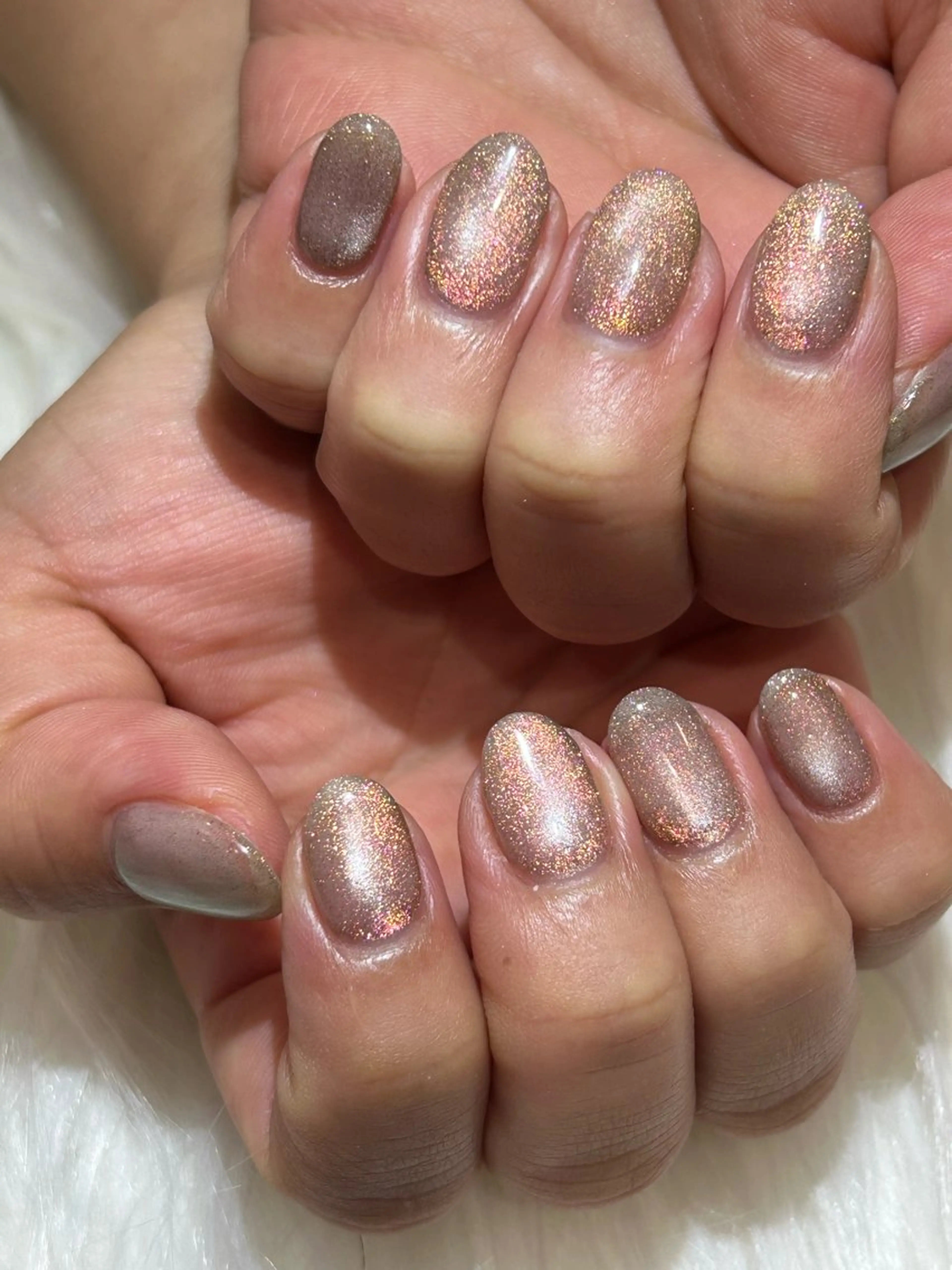 ネイル マグネットネイル ハンドネイル 前田 萌のネイルデザイン