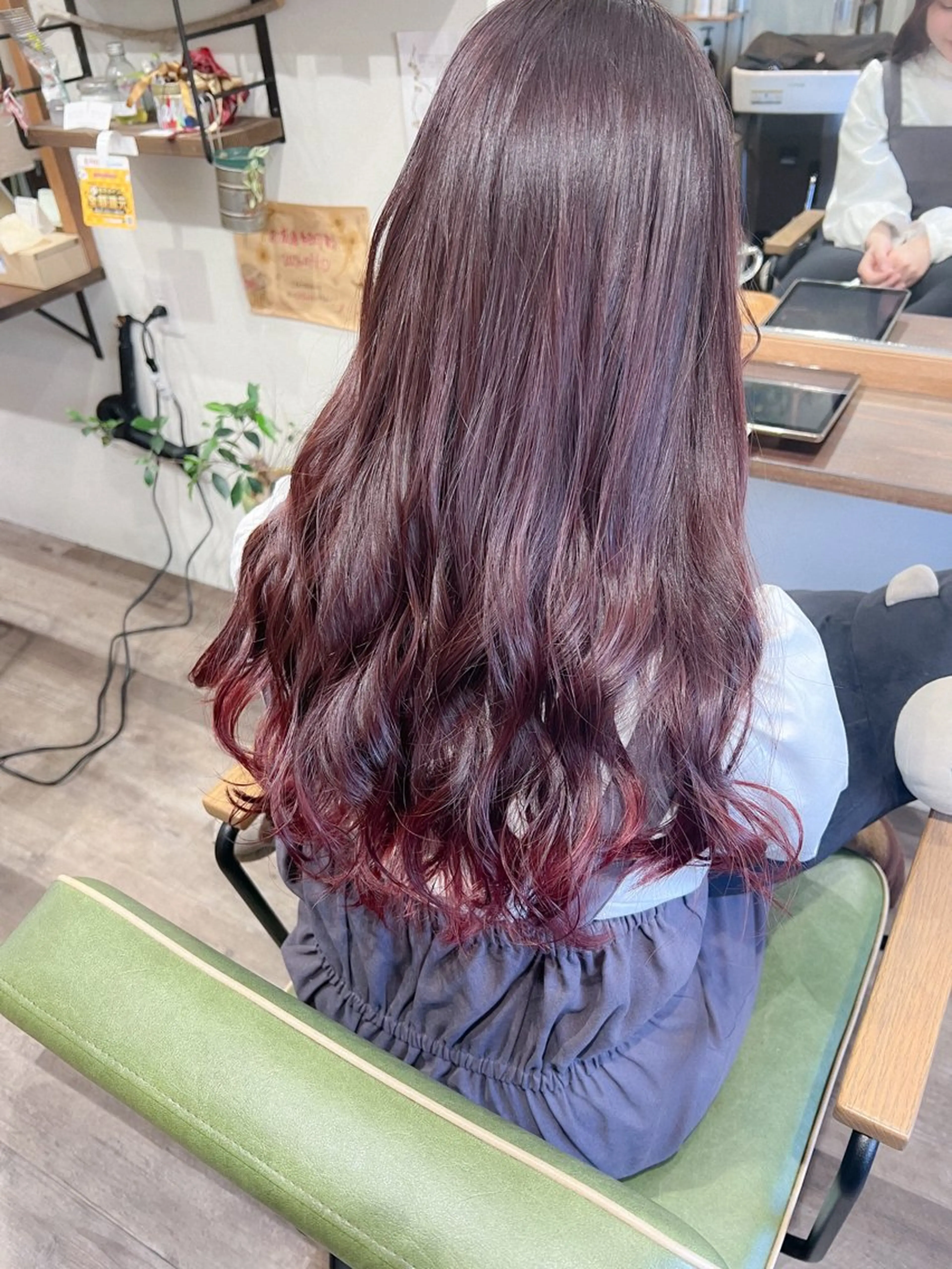 カラー ピンクカラー ヘアカラー カラーパティシエ facce🌼ikoのヘアスタイル