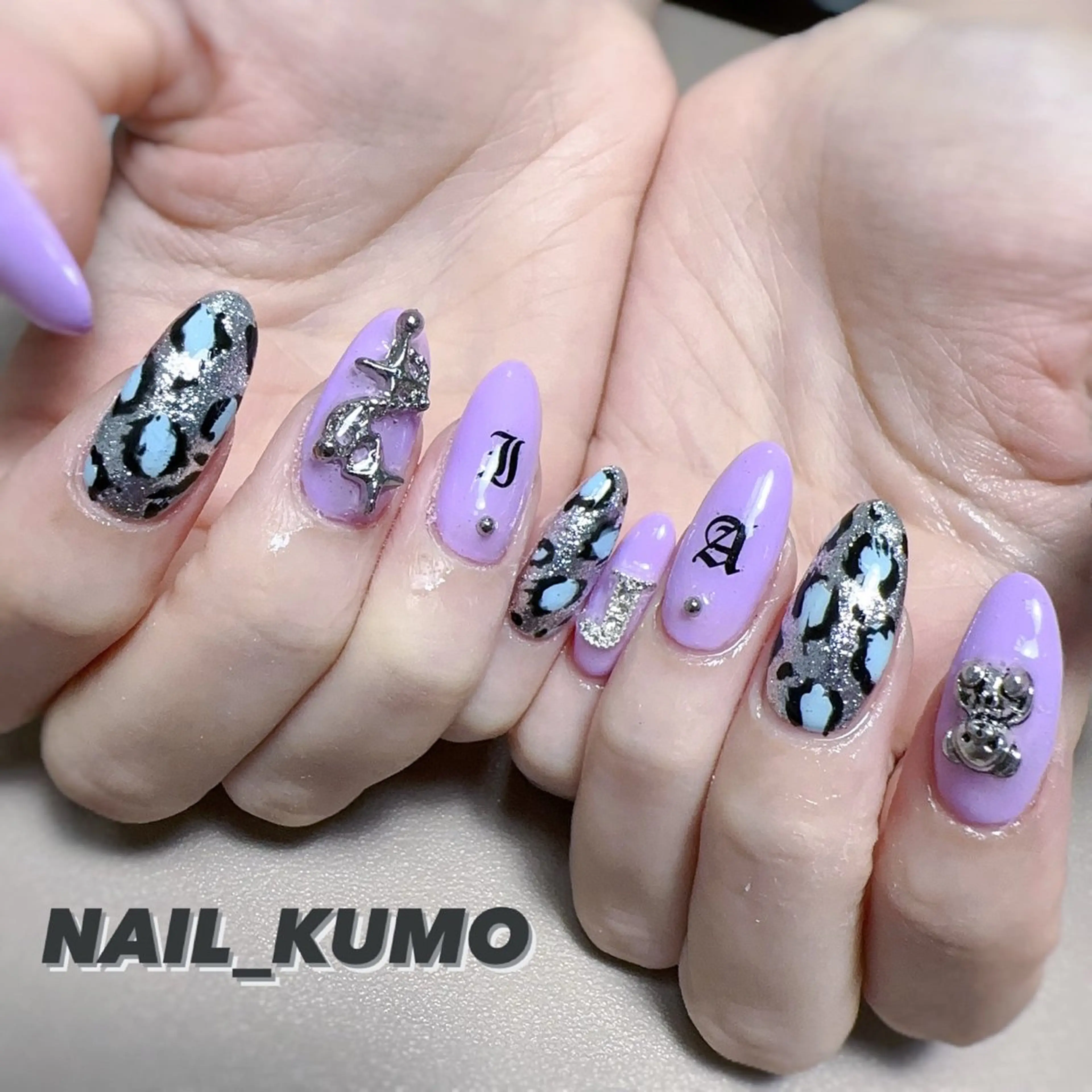 ネイル SunNail ステラ推しネイルのネイルデザイン