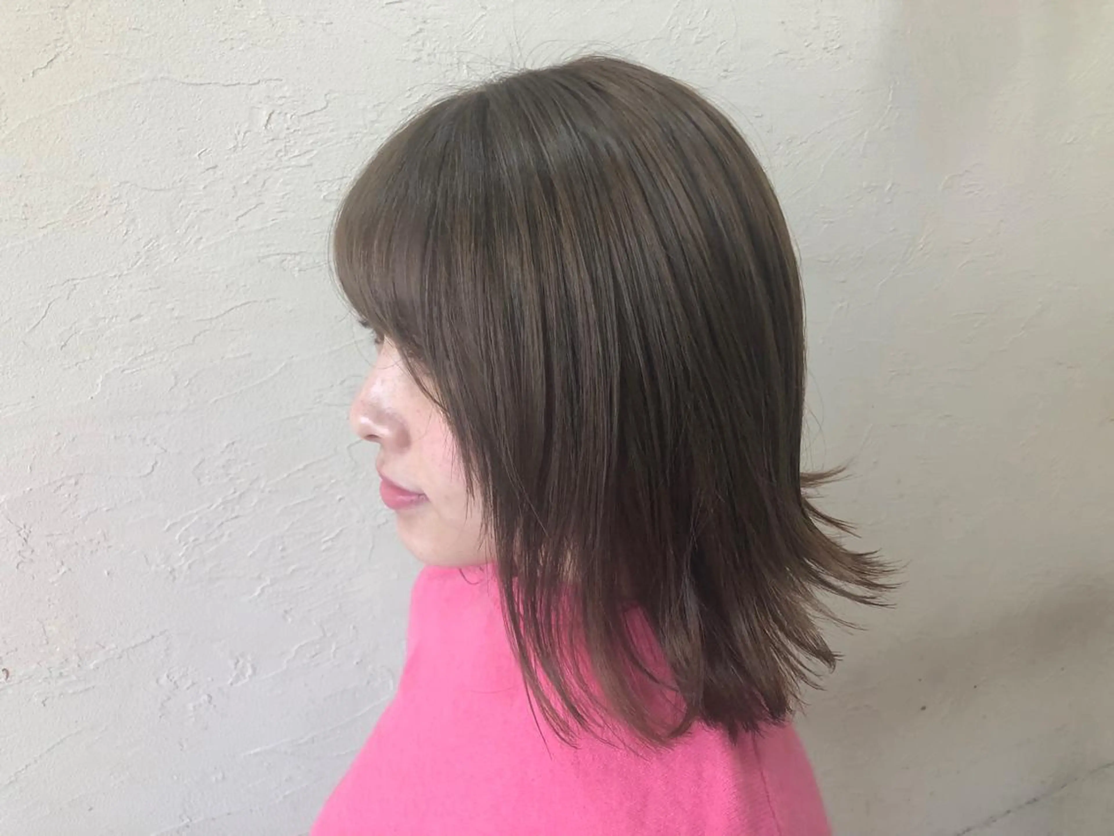 ミディアム カラー ENIF ヤマグチアツコのヘアスタイル