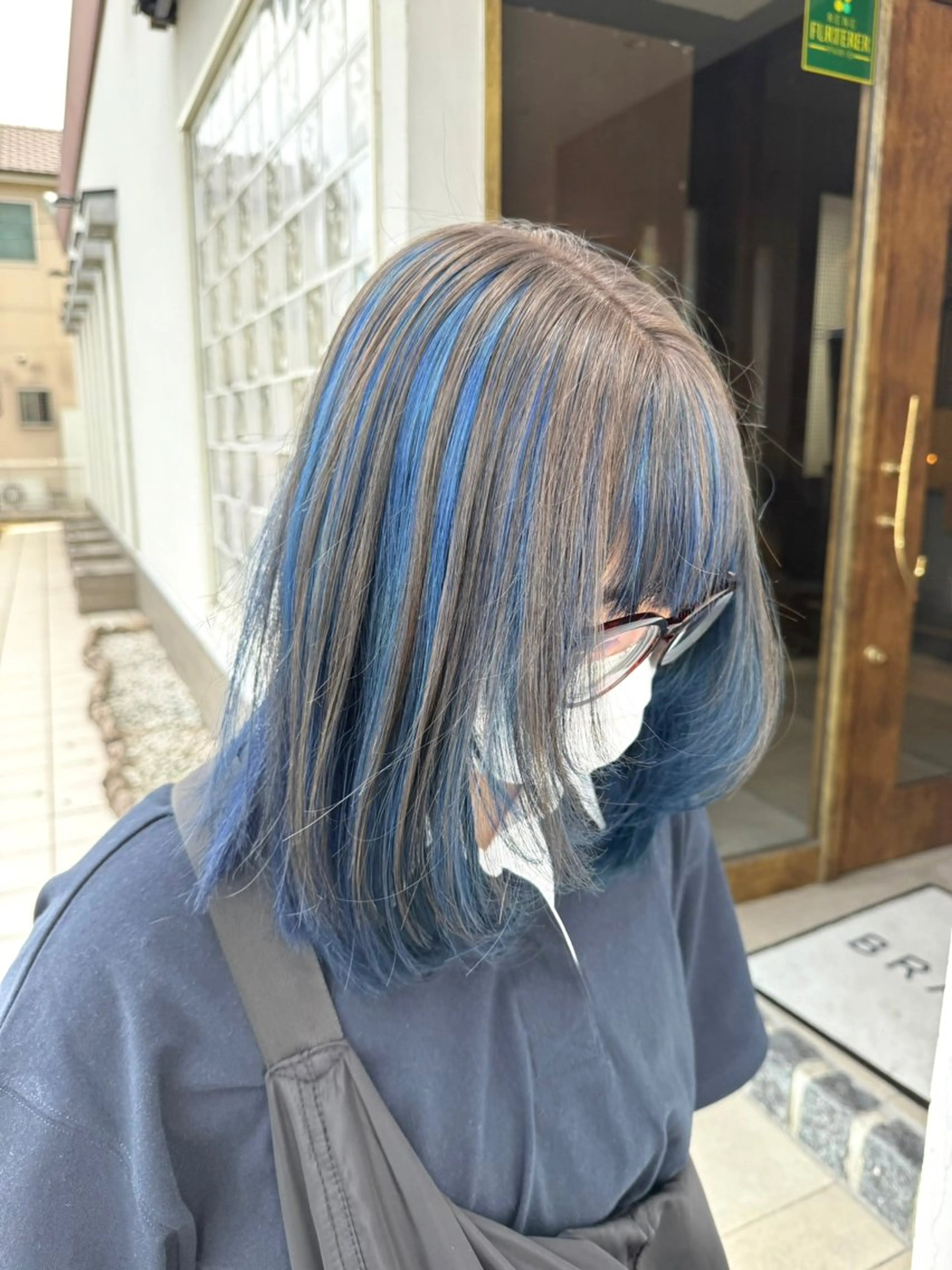 ミディアム カラー カット ヘアカラー BRANCHÉ小牧/ 西尾 美月のヘアスタイル