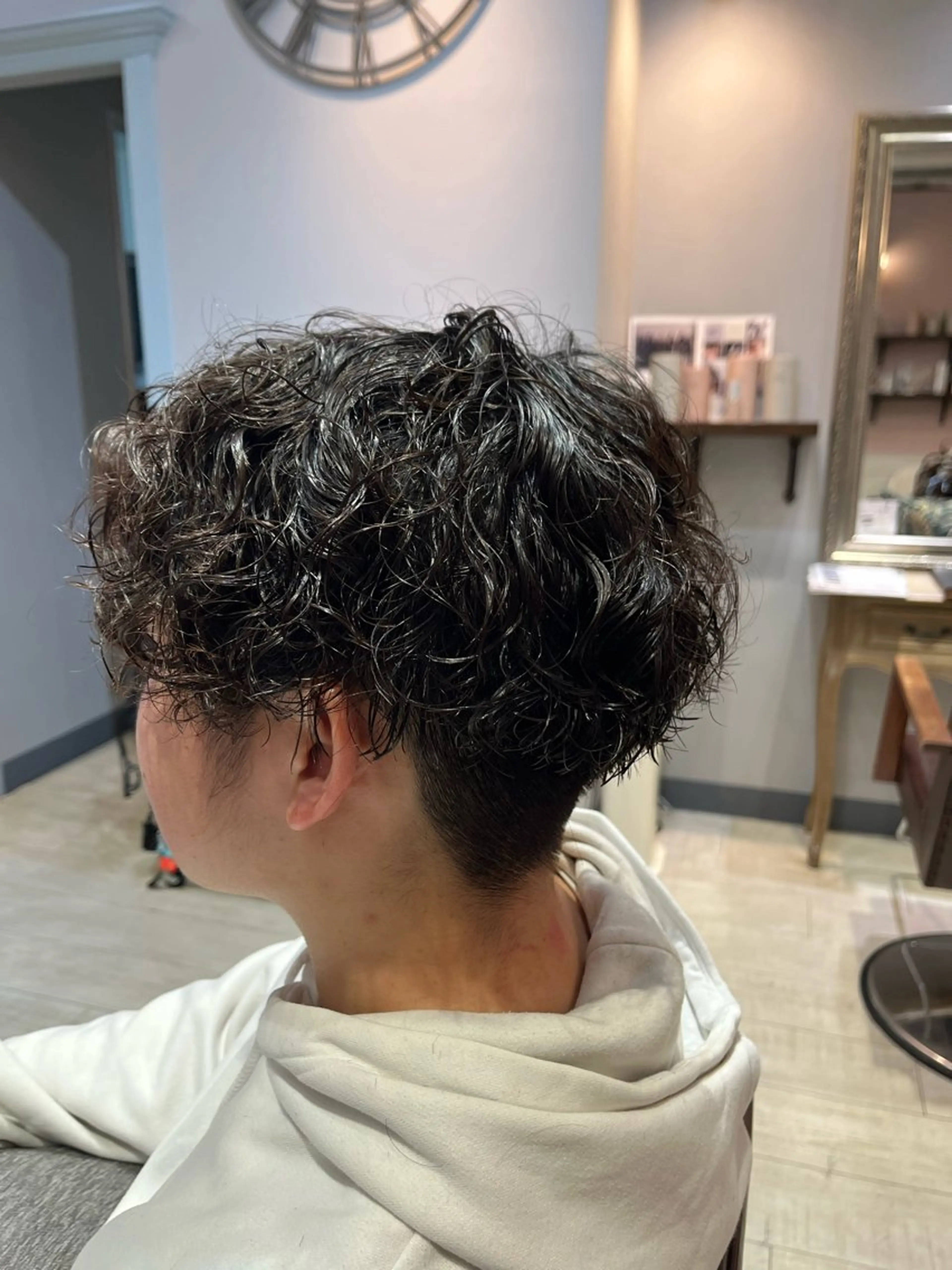 【スタイリング3分🕰️】カット＋パーマ＋1stepTR※ ⚠️補足説明参照の写真