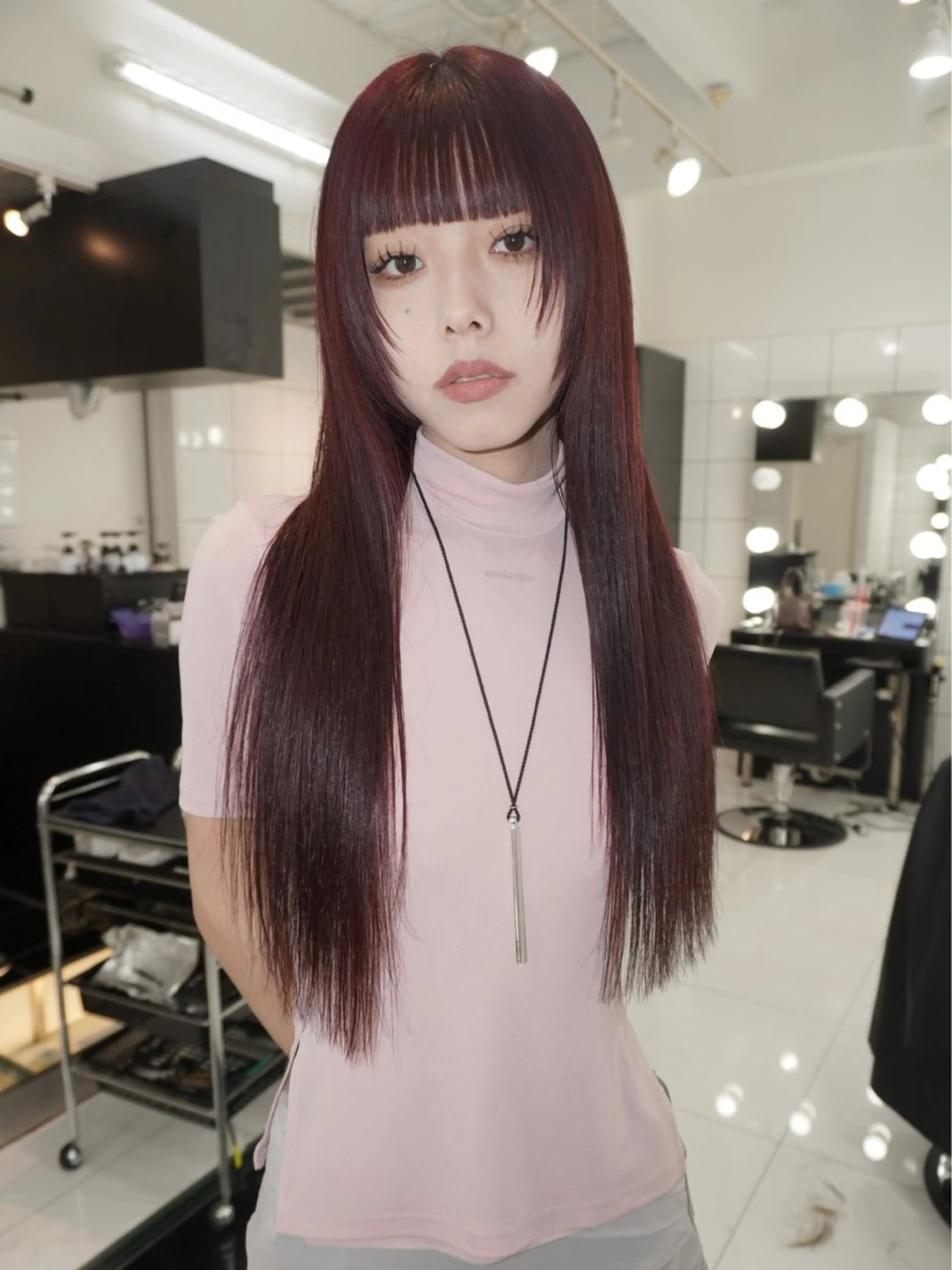 縮毛矯正　（ブリーチ履歴🉑）　　22.26.28日の写真