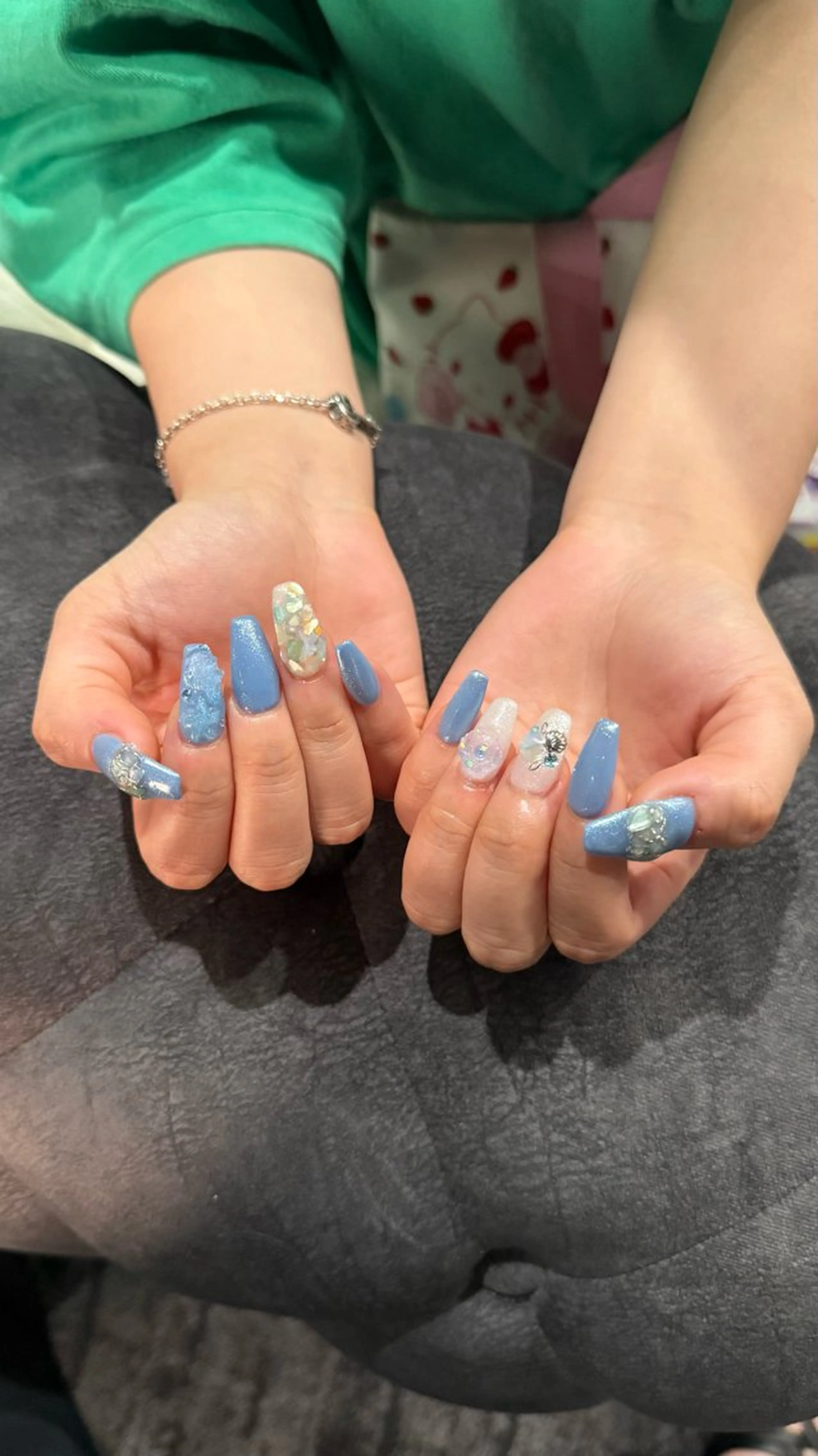 ネイル 長さ出し 春日井Dahlia Beauty中川のネイルデザイン