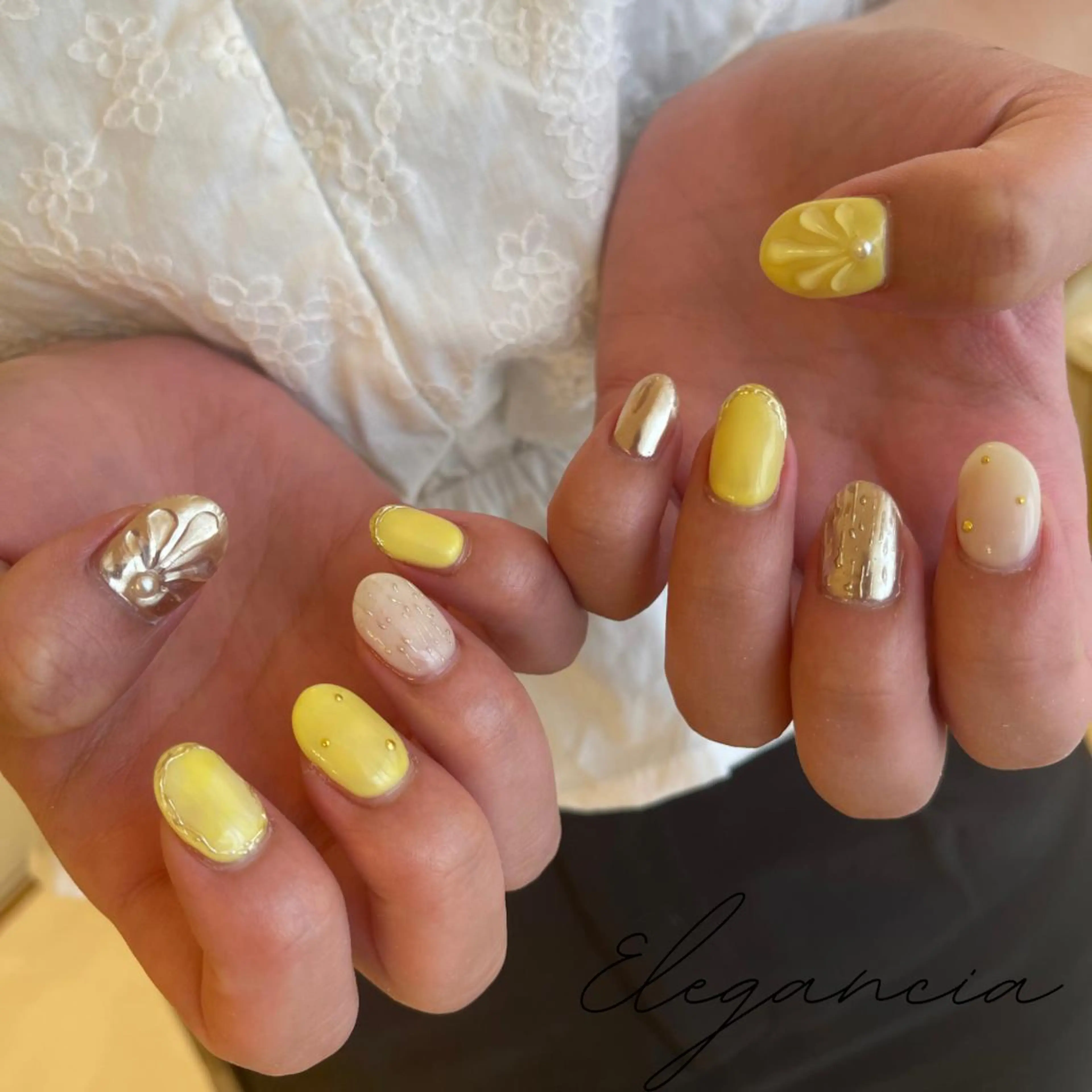 カラー ネイル ハンドネイル Elegancia. Hiromiのネイルデザイン