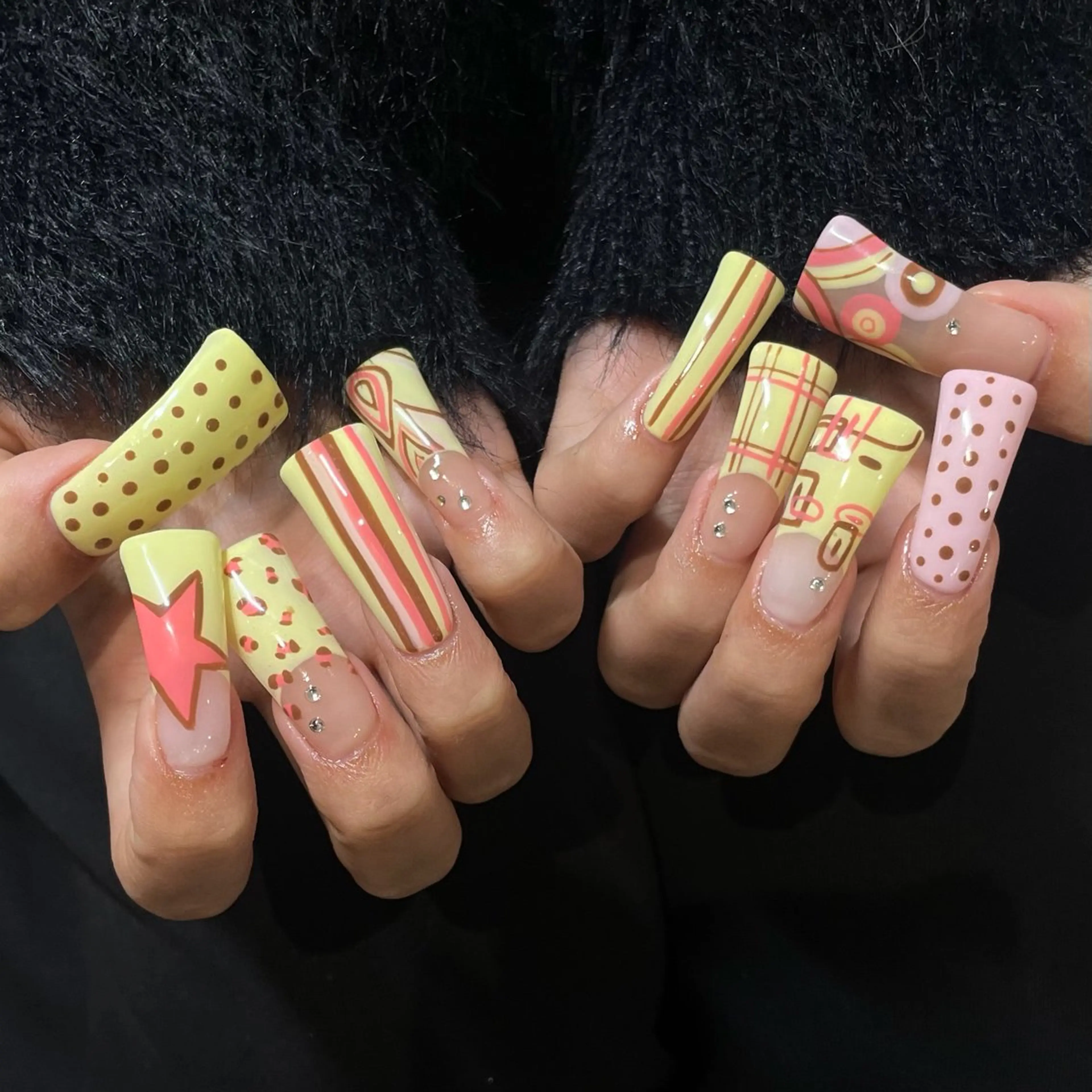 ネイル ハンドネイル IROHA NAIL Kurumi🪽🫧のネイルデザイン