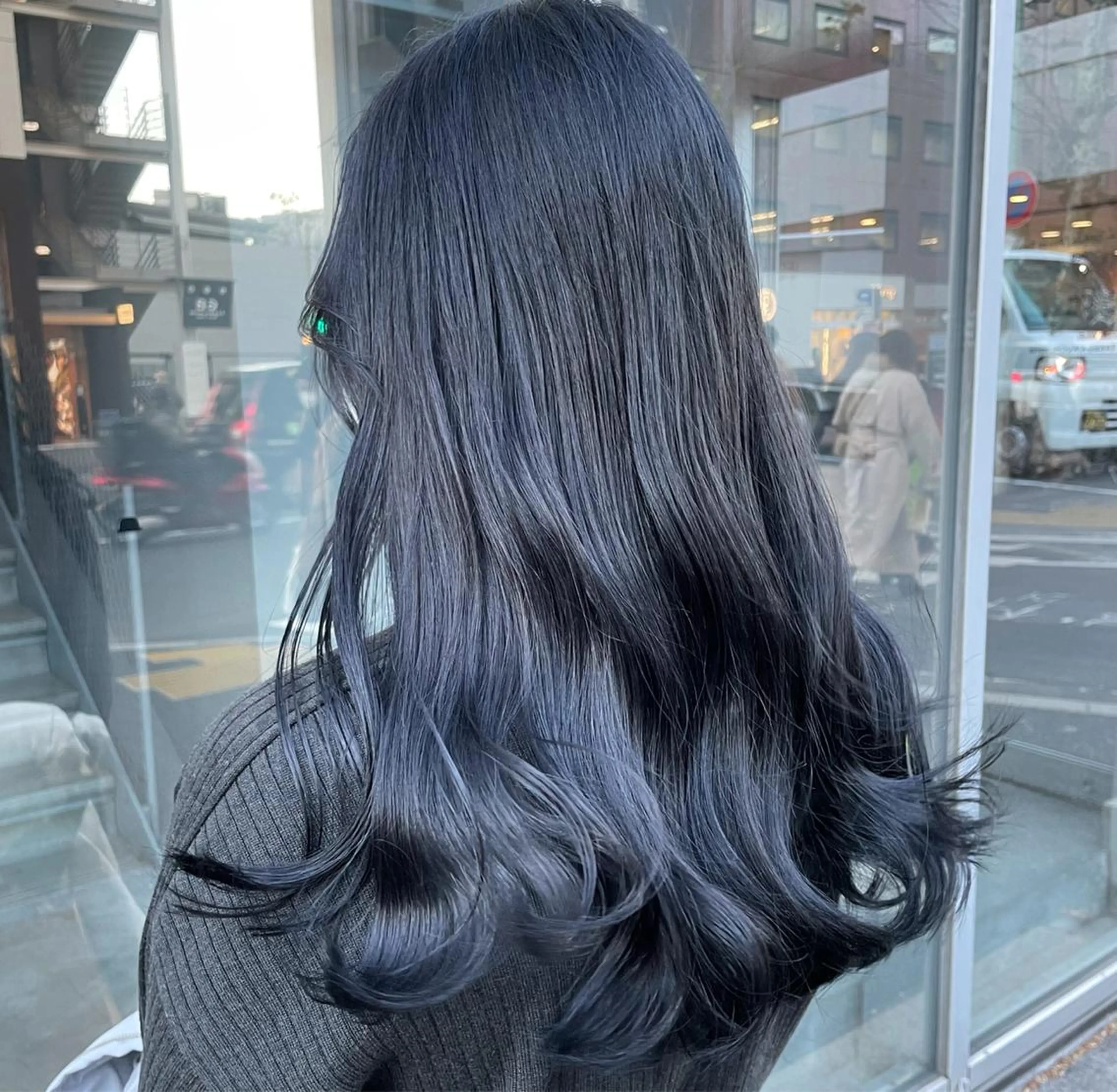 ミディアム カラー パーマ ヘアアレンジ メンズ キッズ ネイル マツエク・マツパ アイブロウ 🦋韓国風カラー🦋 こうせい原宿のヘアスタイル