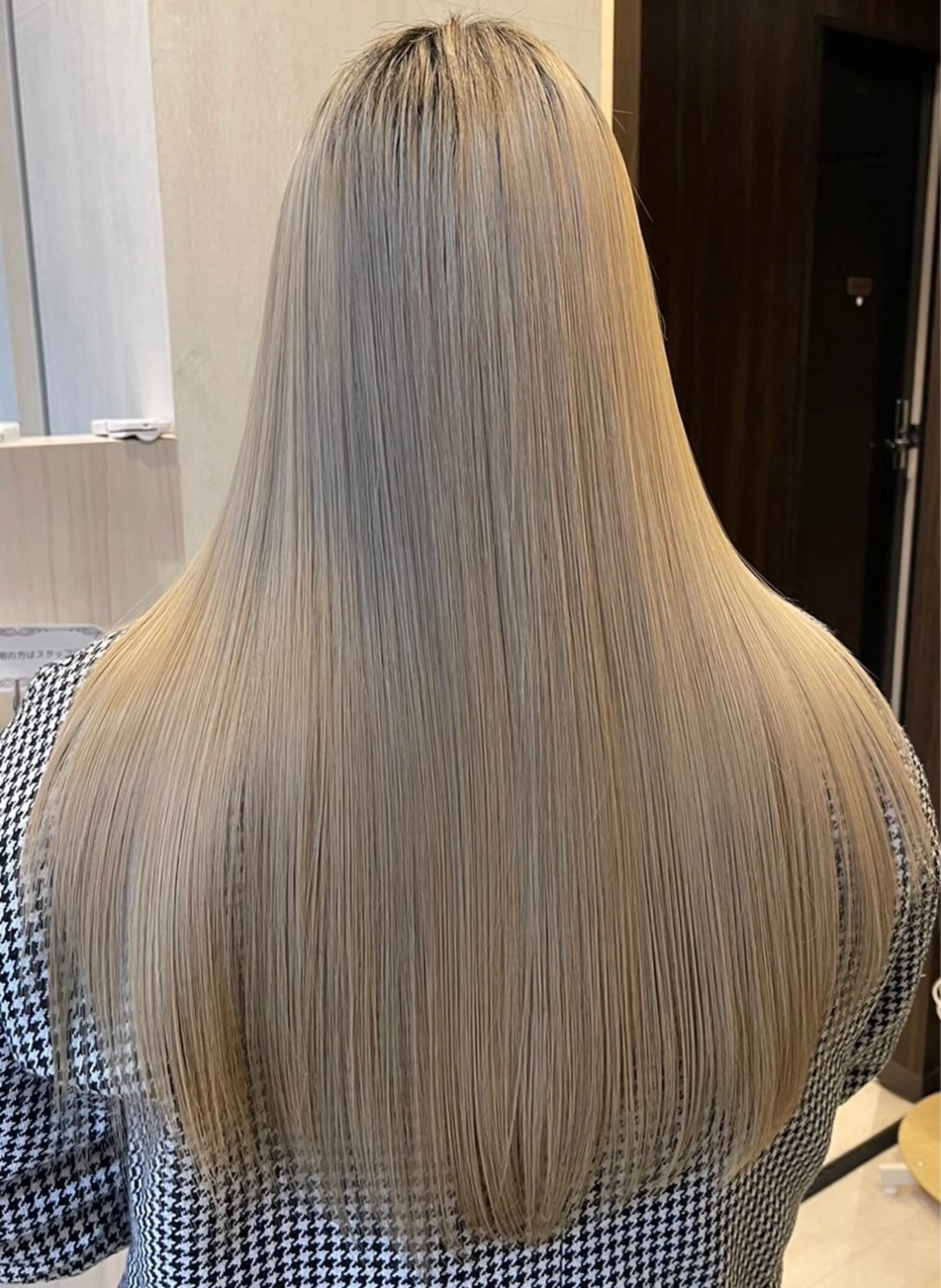 【色持ちUP☝️】Wカラー&メンテナンスカット&色持ちトリートメント🩵の写真