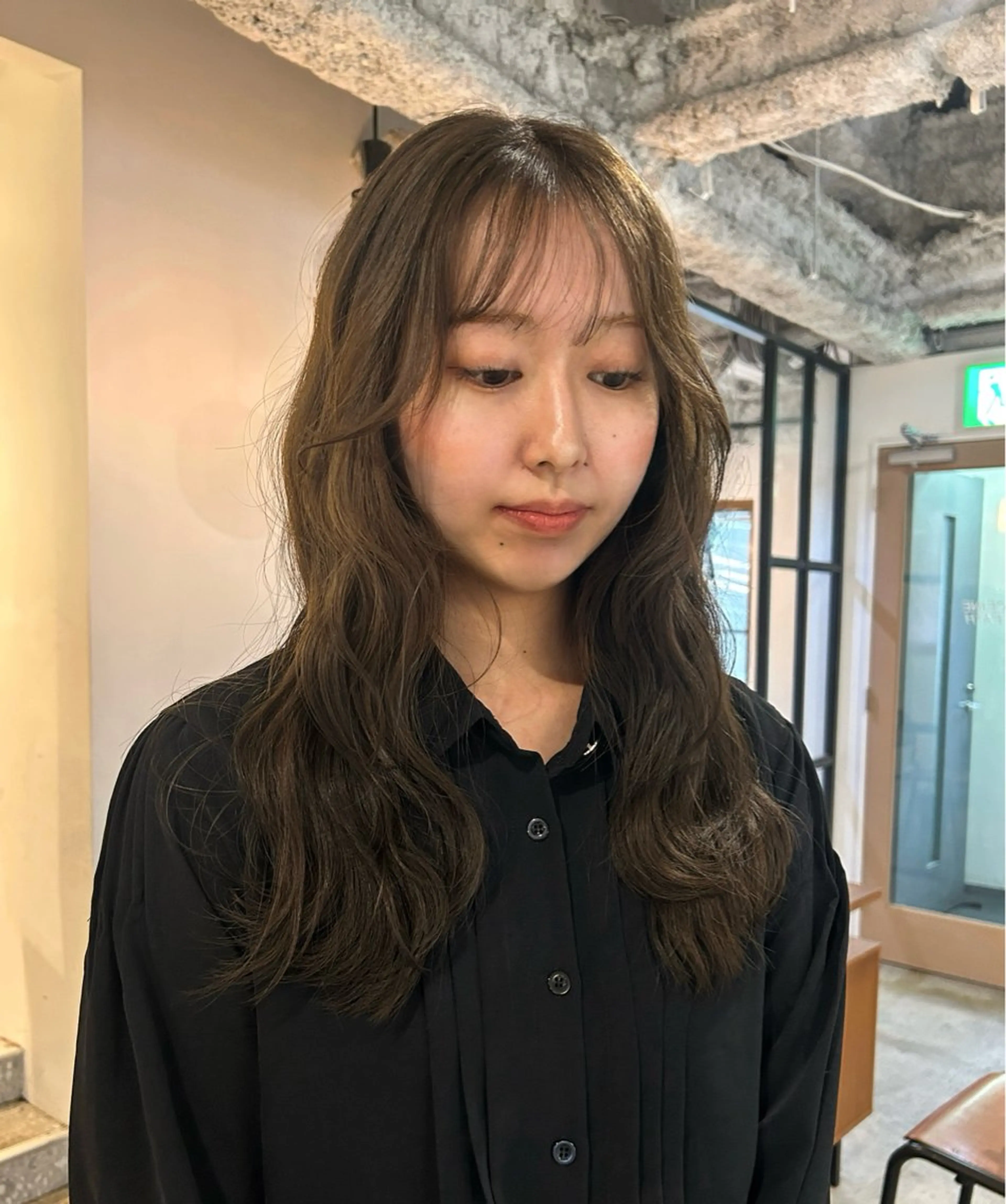 ロング カラー ヘアアレンジ カット ヘアカラー 🎀suzuna 透明感colorのヘアスタイル
