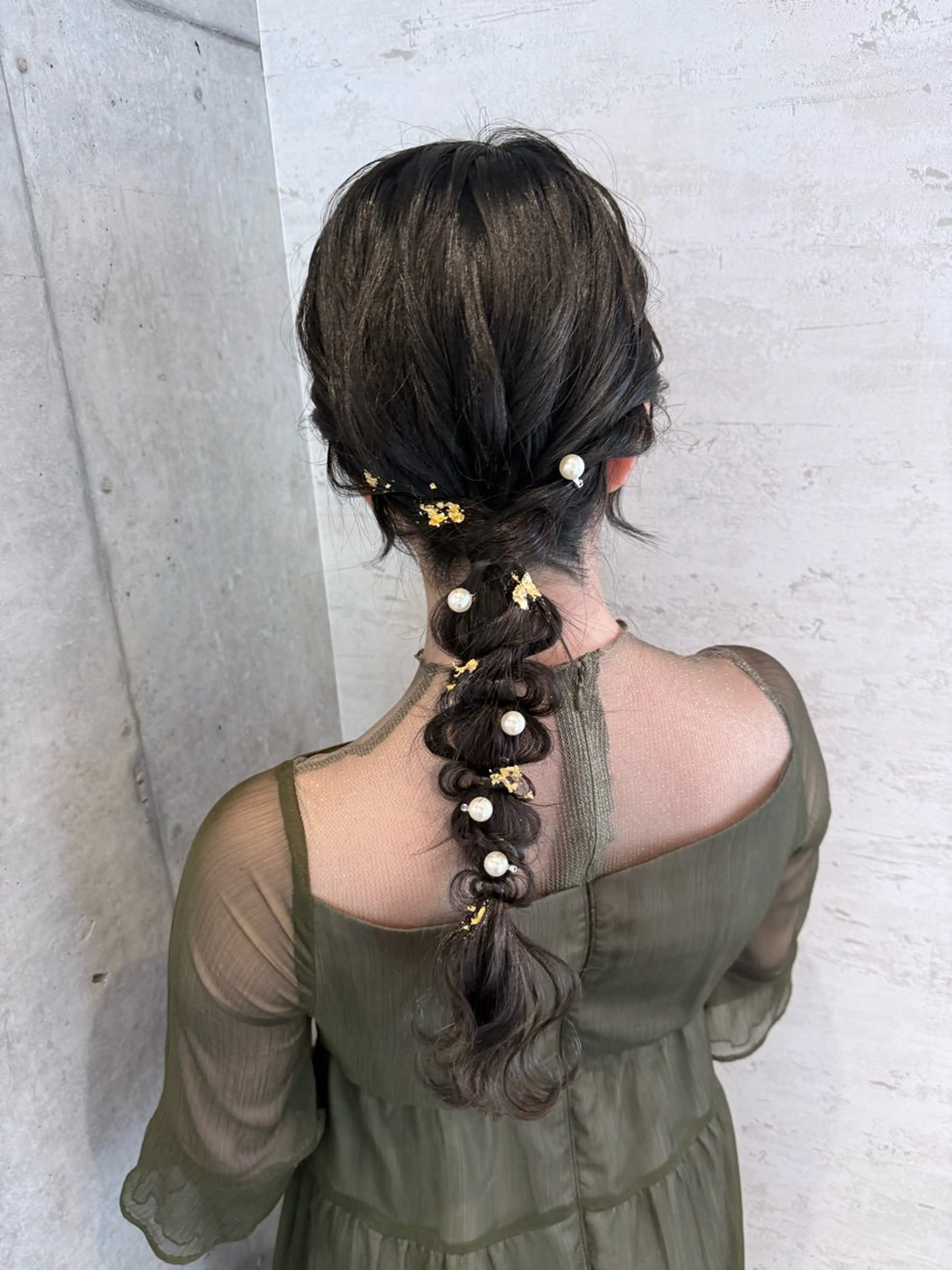 ヘアアレンジ 女性に人気♪ はやしほのかのヘアスタイル