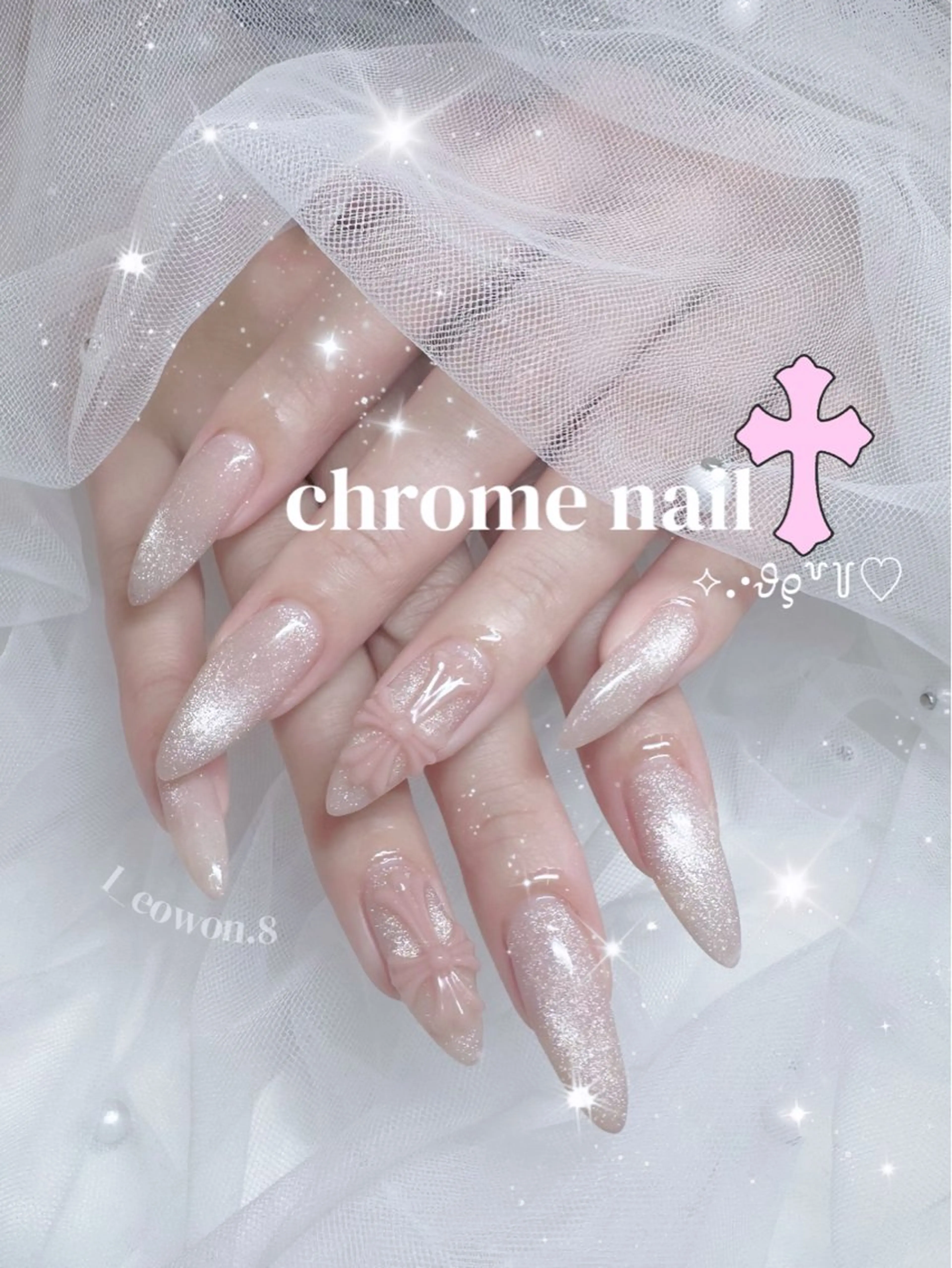 ネイル ハンドネイル NON🎀韓国 ちゅるんワンホン🎀のネイルデザイン