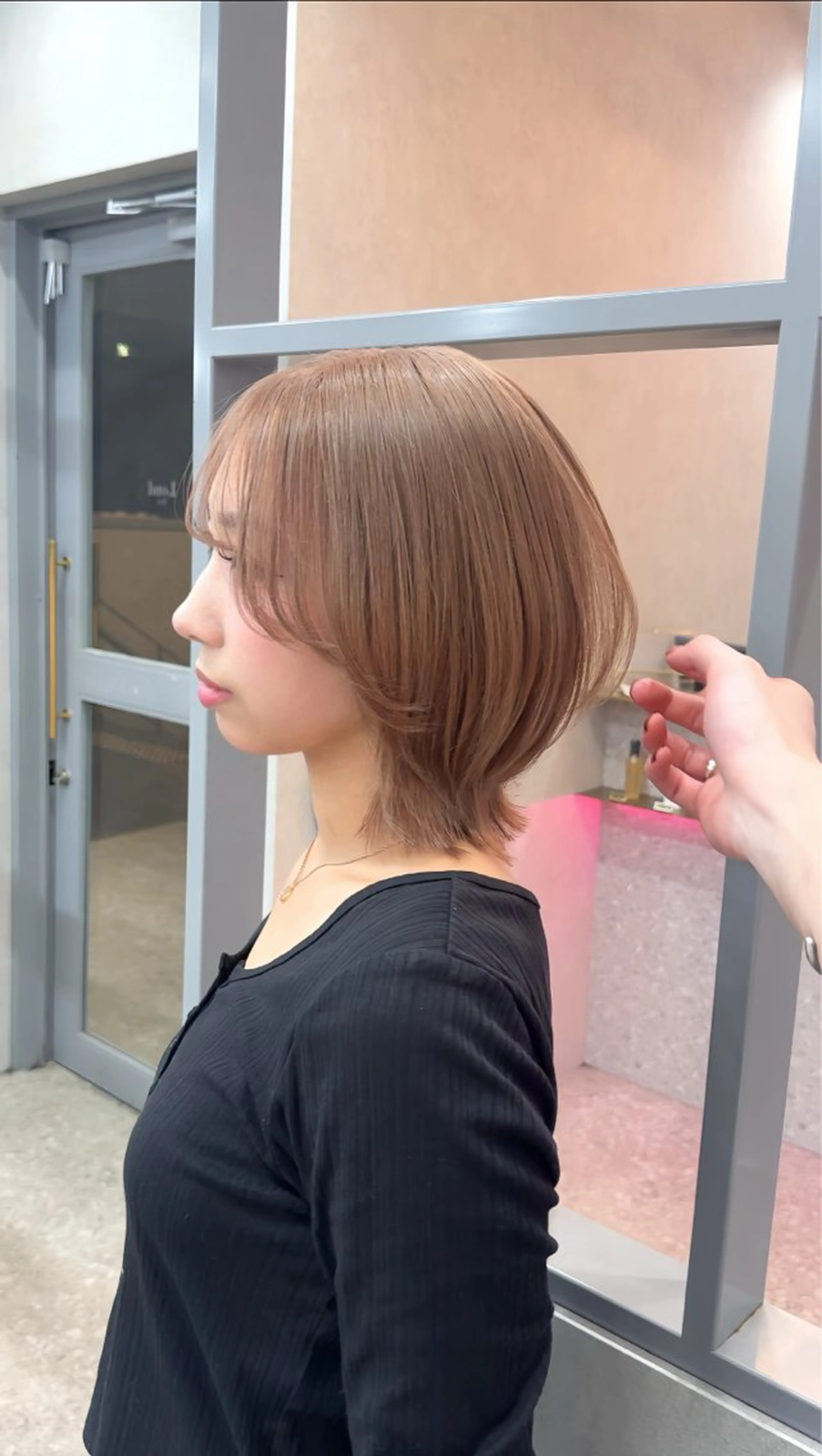 ショート トリートメント ヘアカラー 坂口 京平のヘアスタイル