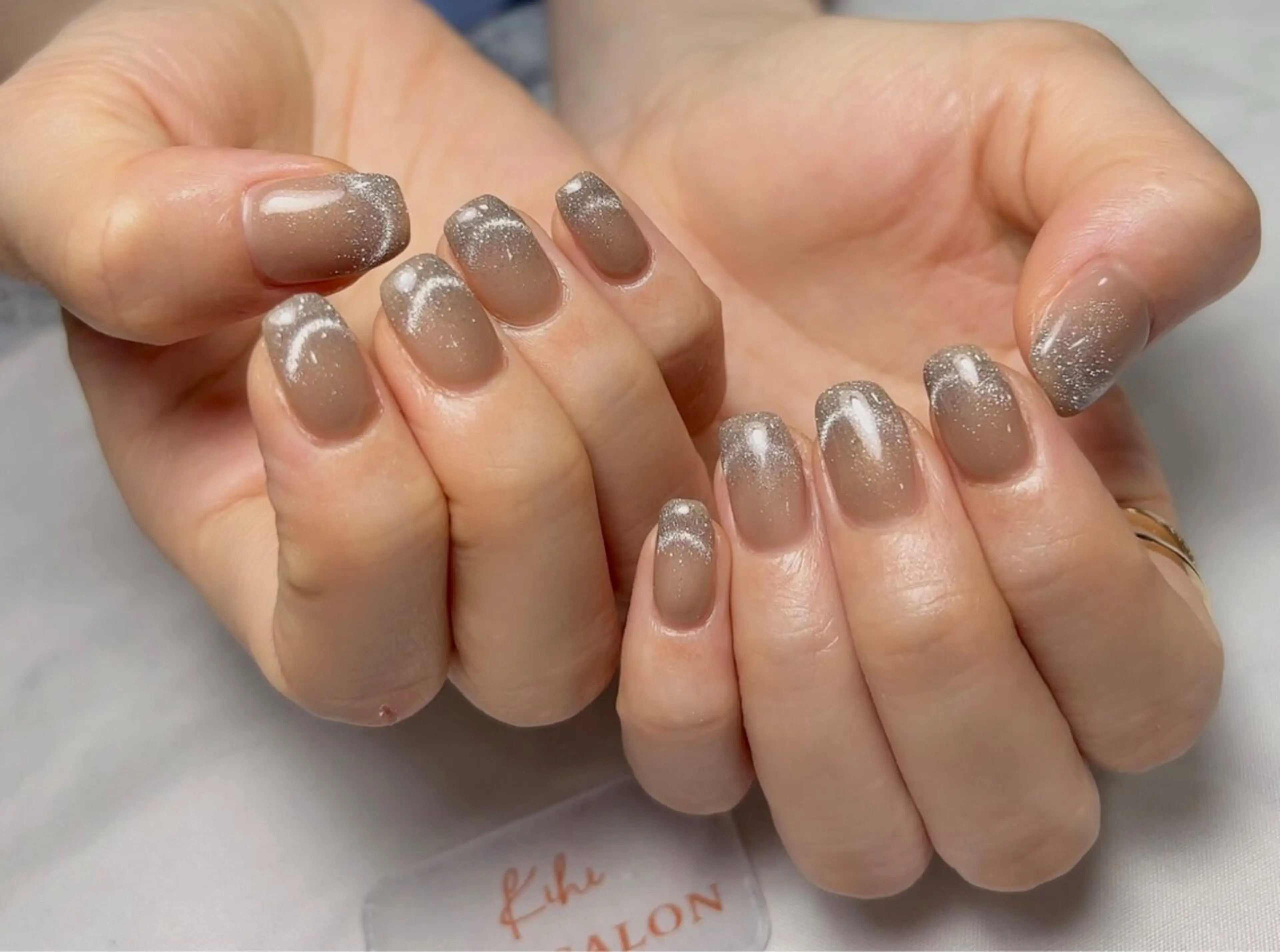 ネイル アートネイル フレンチネイル ジェルネイル グラデーション 韓国ネイル ハンドネイル 久保田 マリコのネイルデザイン