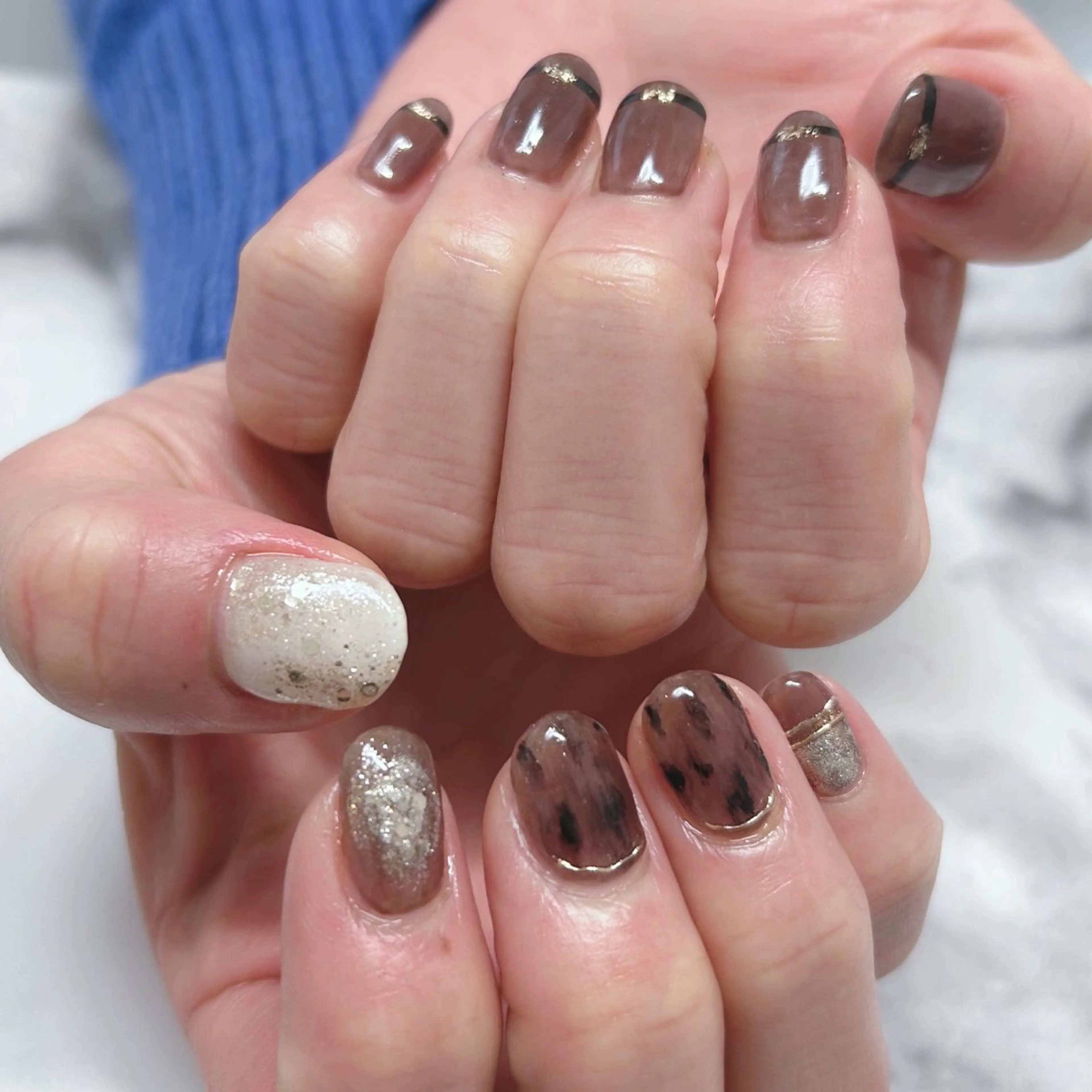 ネイル バレンタイン ハンドネイル ネイルサロン KURIKINDIのネイルデザイン