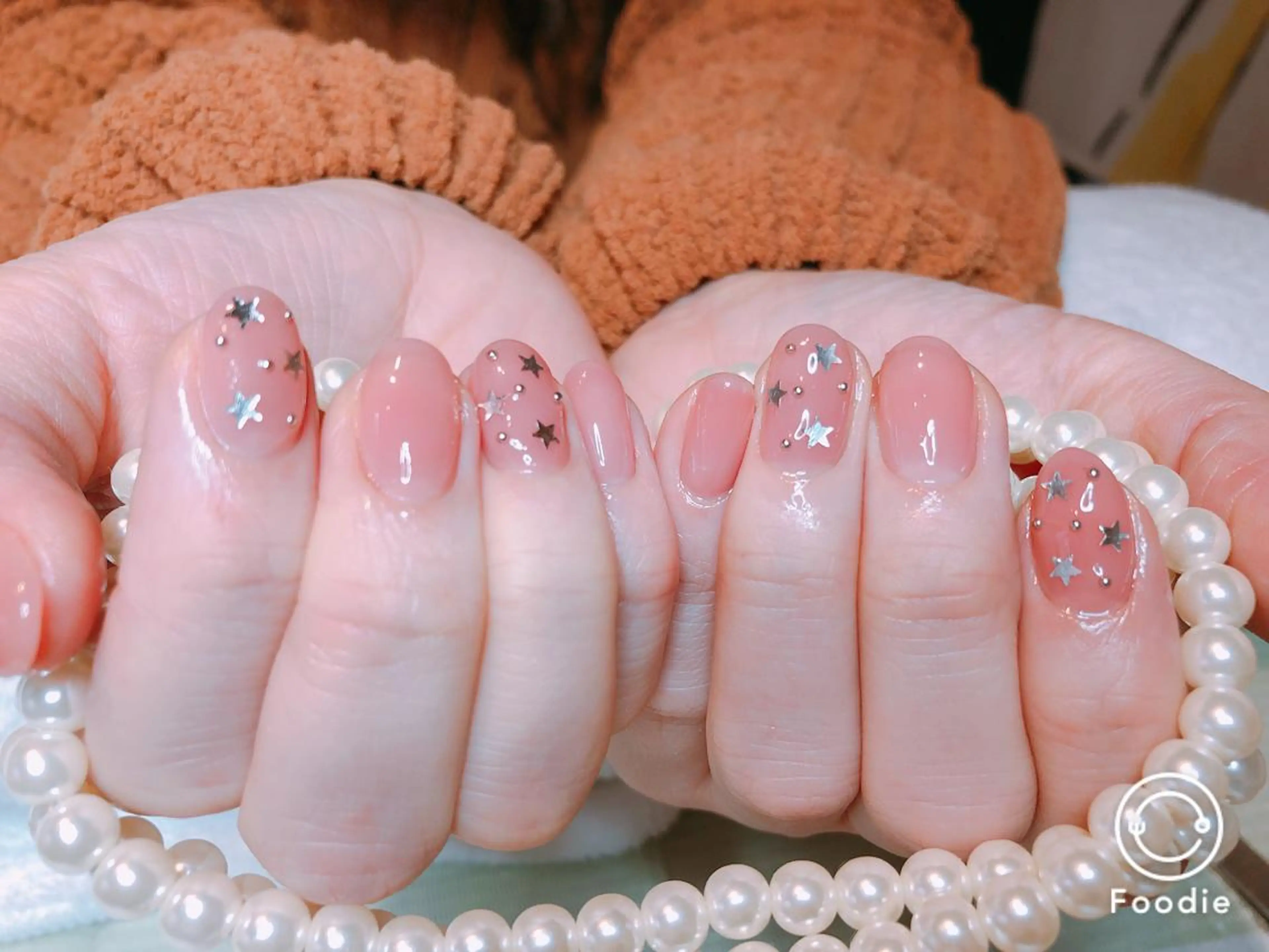 ミディアム ネイル 長さ出し専門 nynaのネイルデザイン