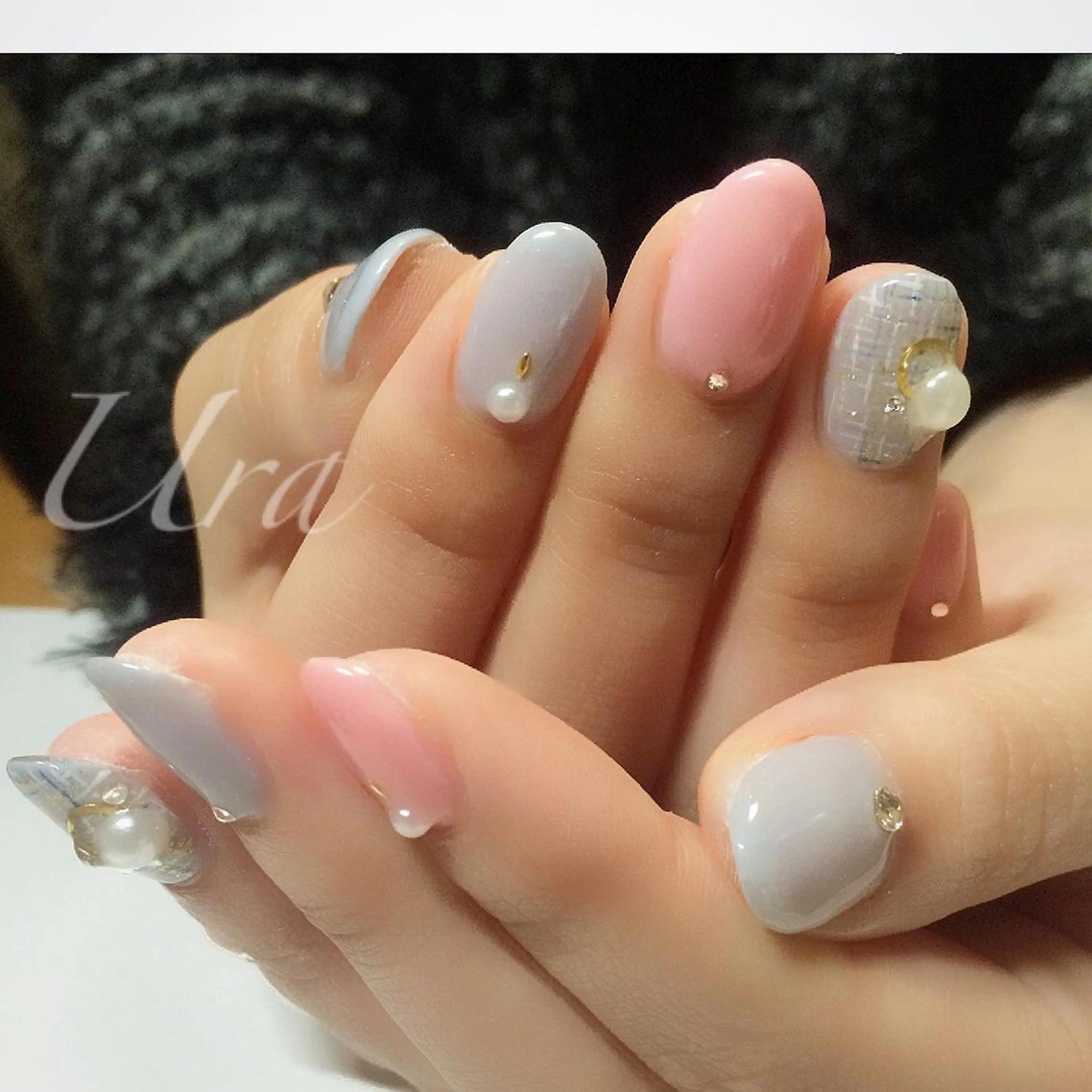 ネイル 冬ネイル UrakoNail 《nail》のネイルデザイン