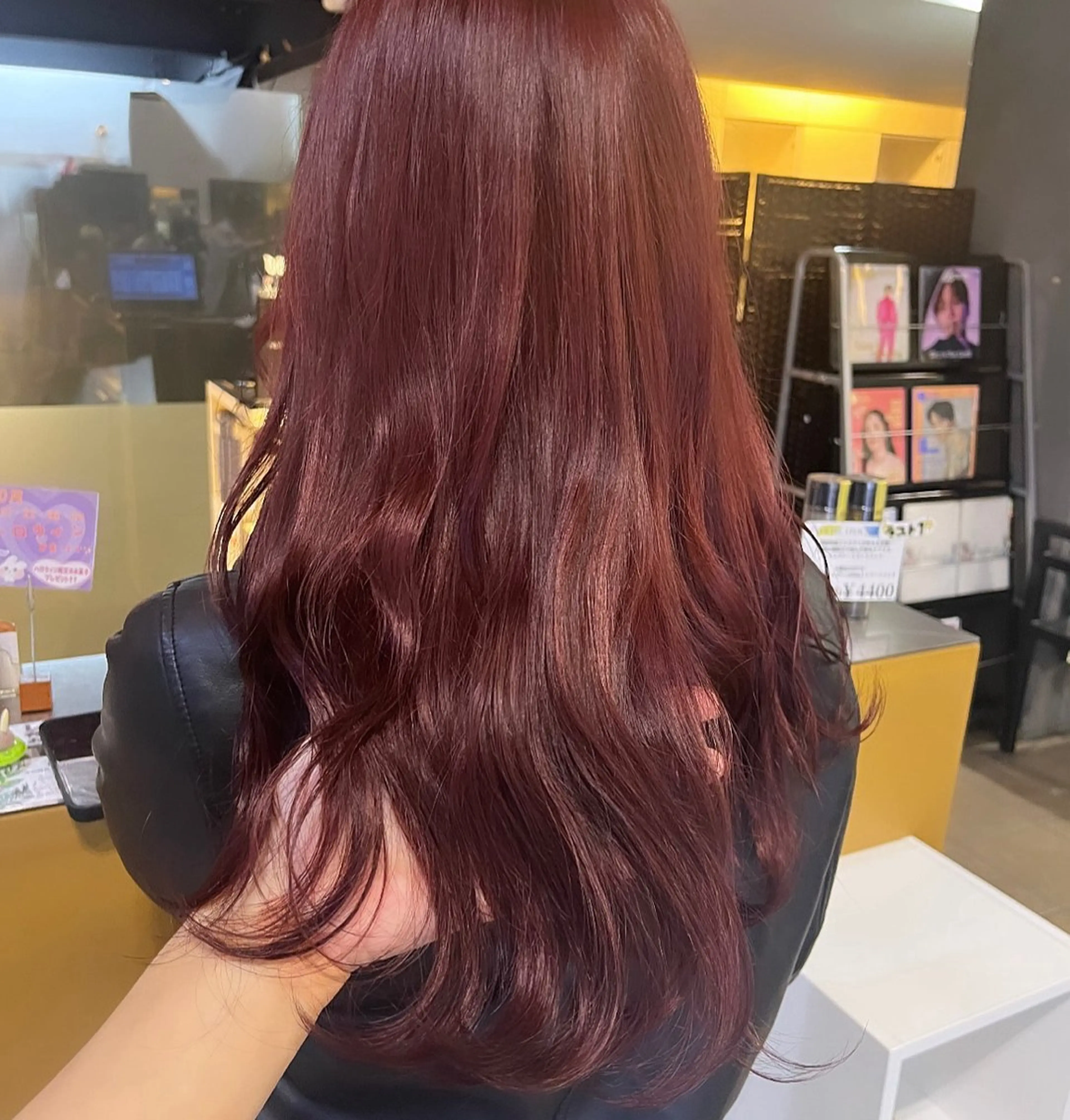 ロング カラー uni 江坂🦋 木下風子のヘアスタイル