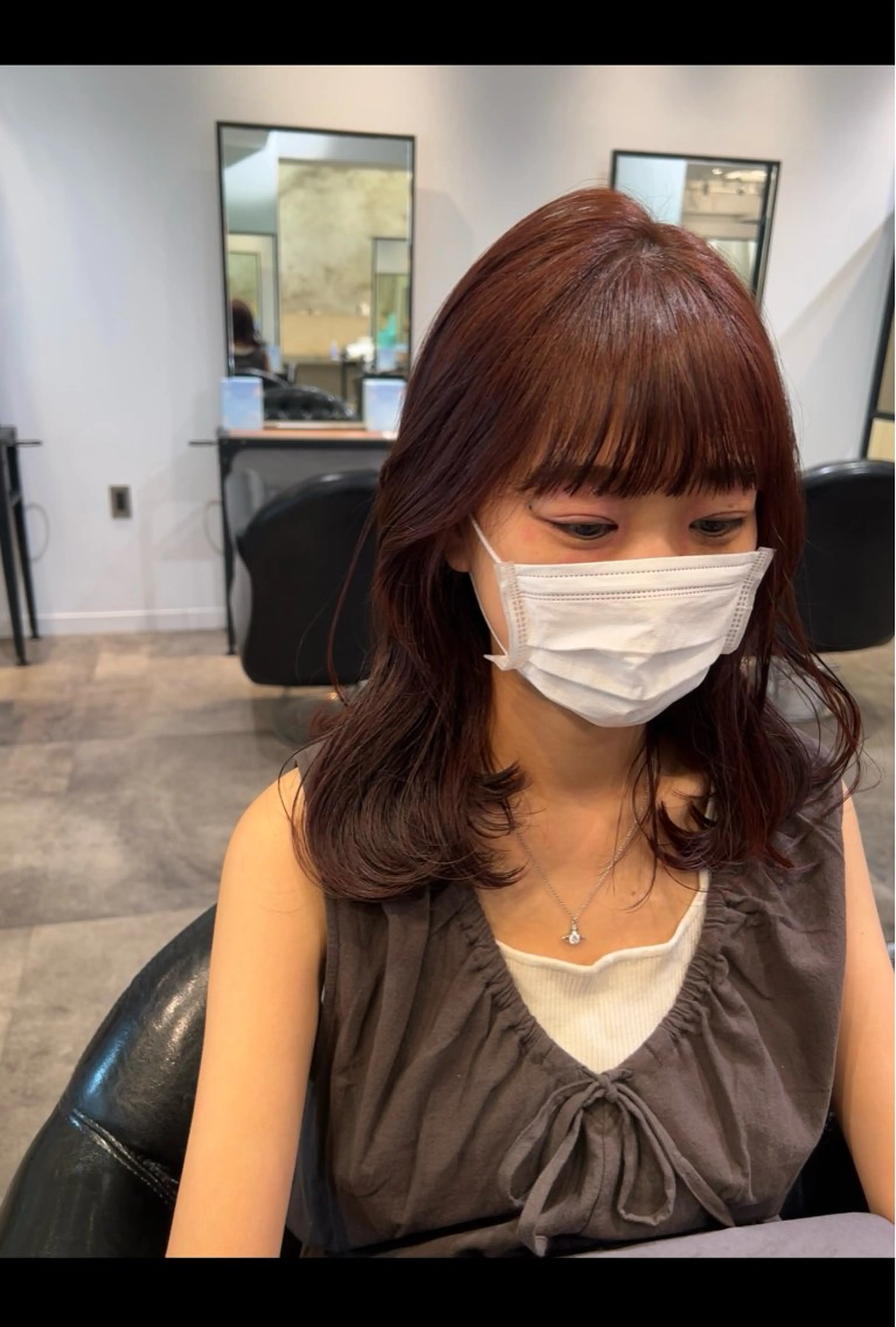 ミディアム 縮毛矯正 トリートメント ✨毛髪診断で絶対綺麗 ✨美髪艶髪専門✨高浪のヘアスタイル