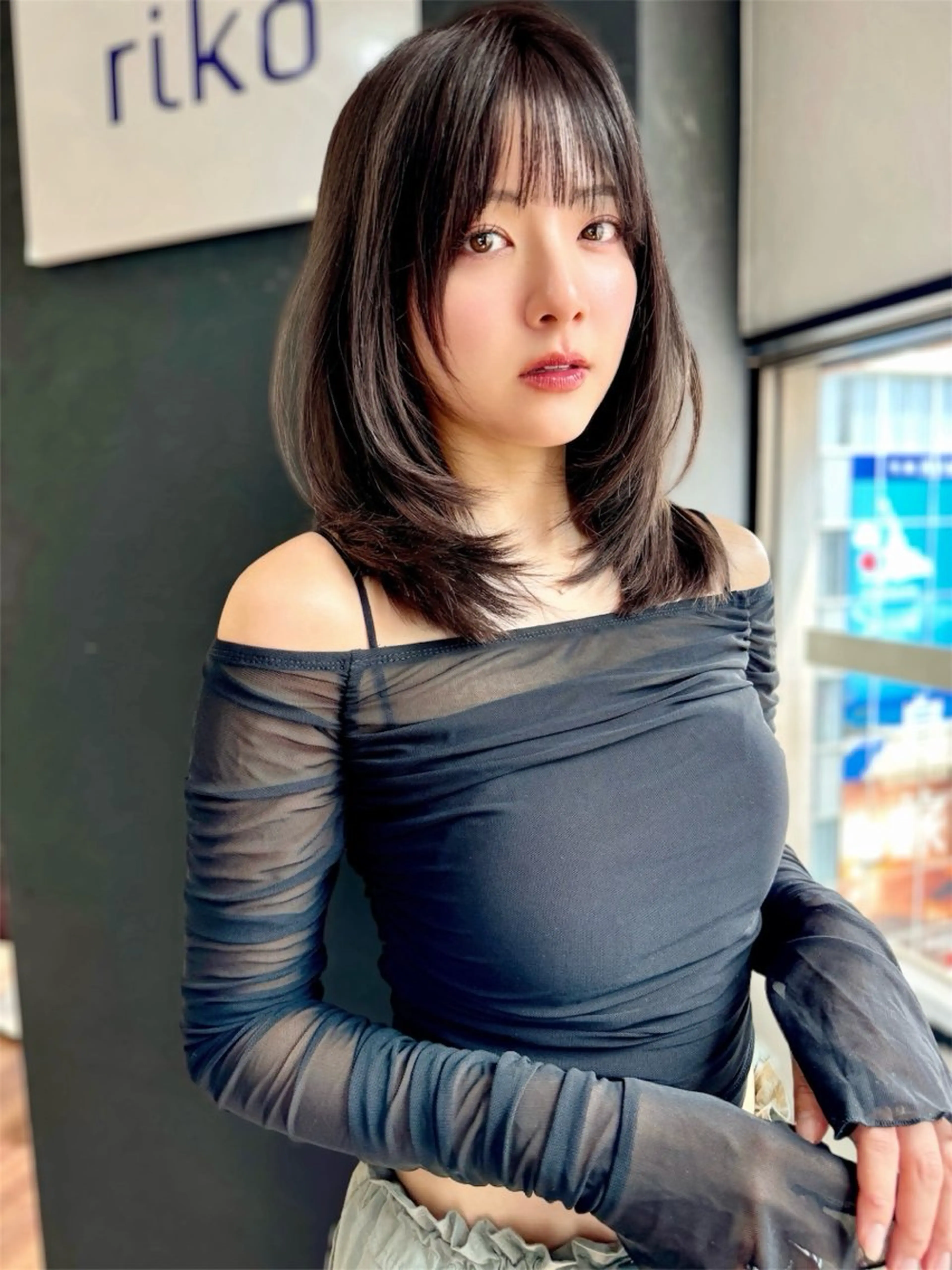 ロング カラー 似合わせレイヤー 🇰🇷荒木洋文のヘアスタイル