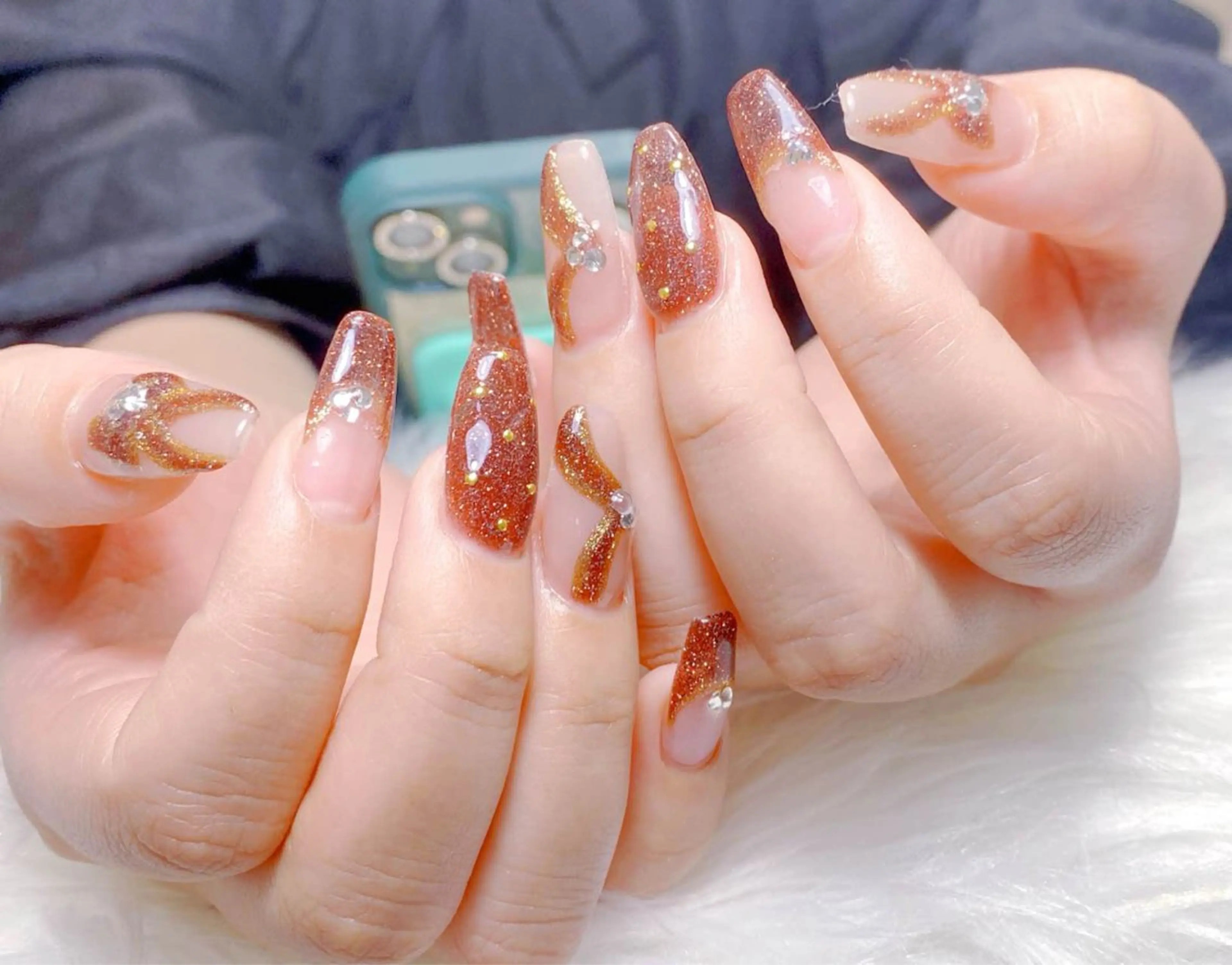 ネイル 小島 阿佑美のネイルデザイン