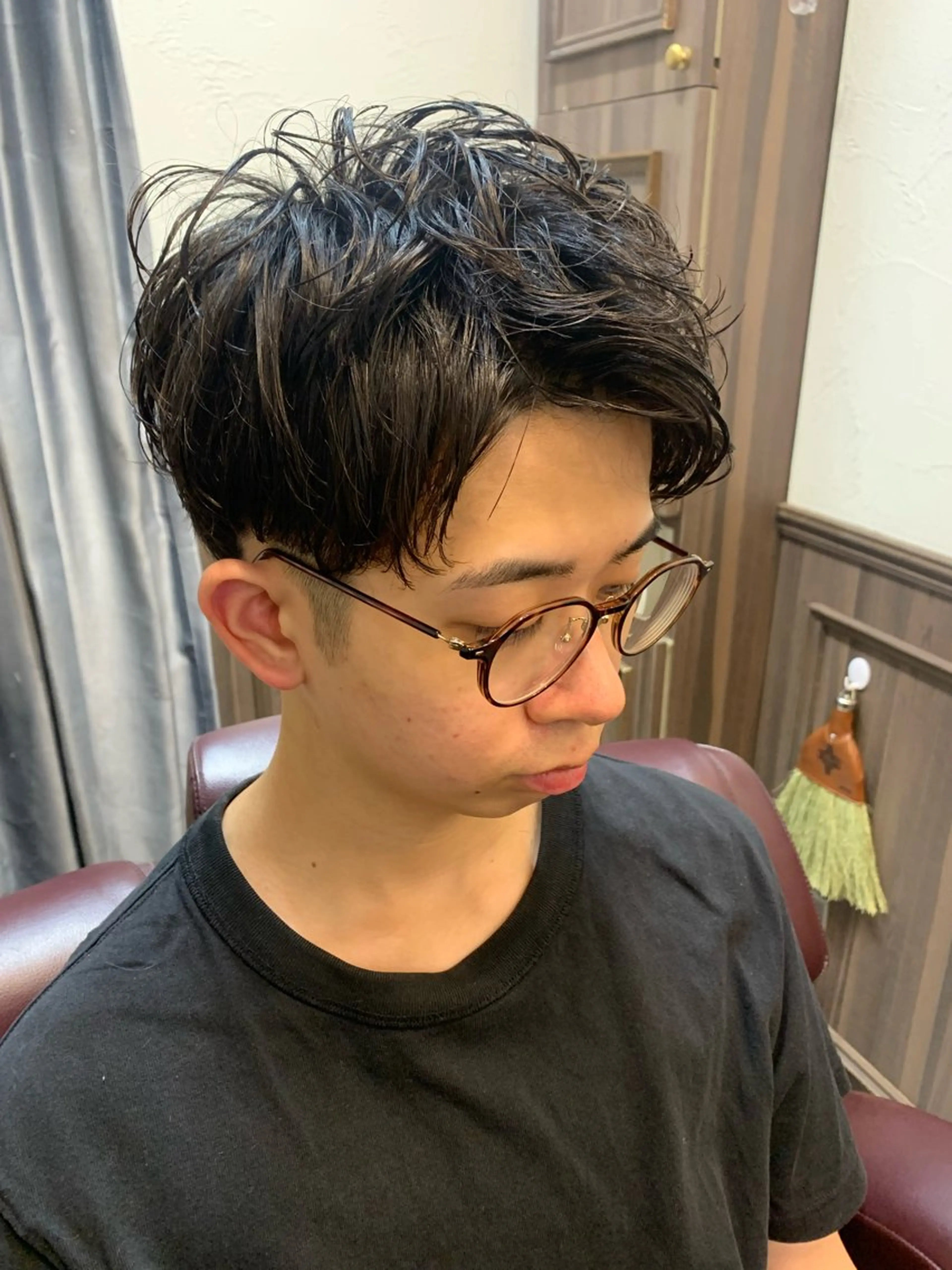 メンズ フリーランス理美容師 いさかのヘアスタイル