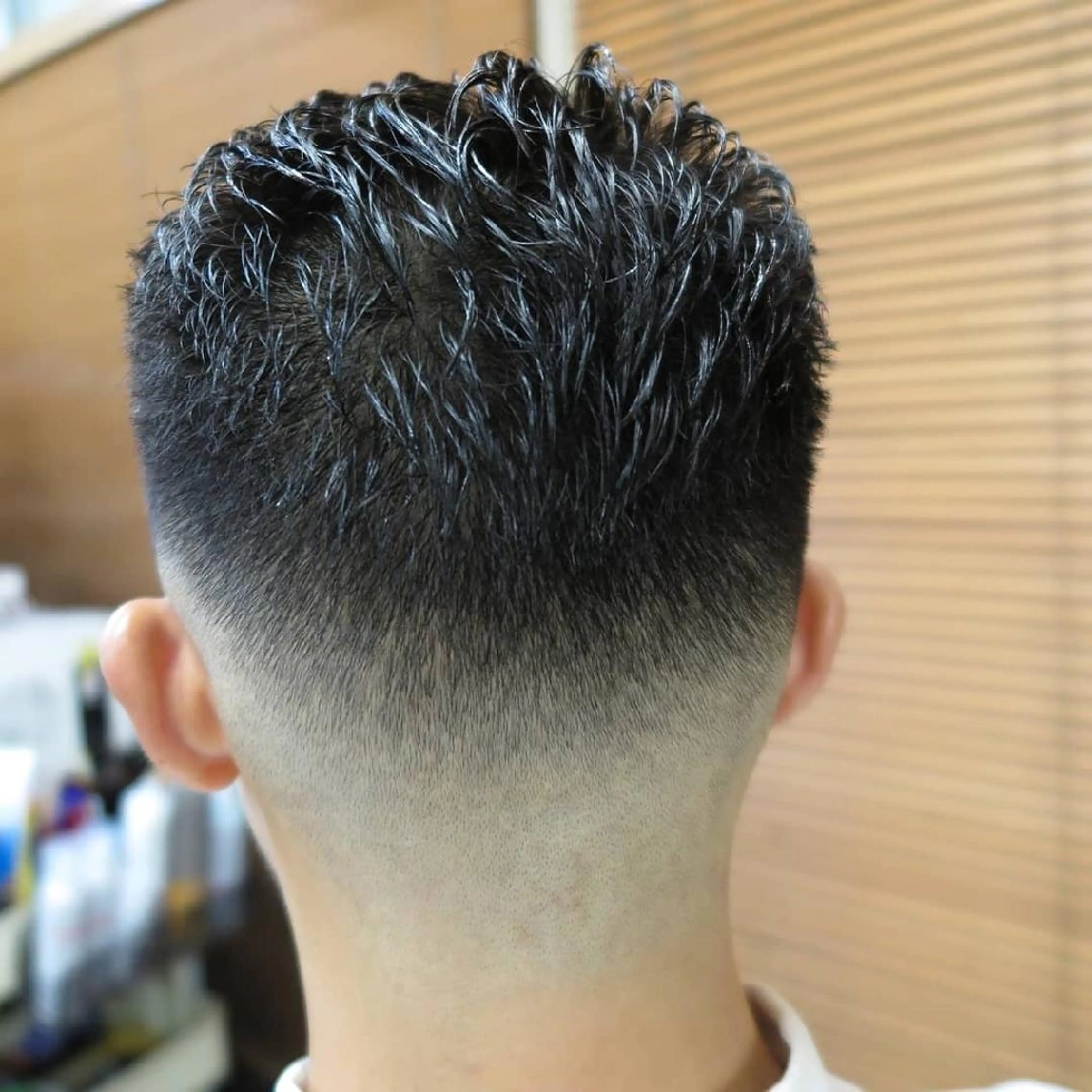 ショート 男を磨く Barber オオキのヘアスタイル