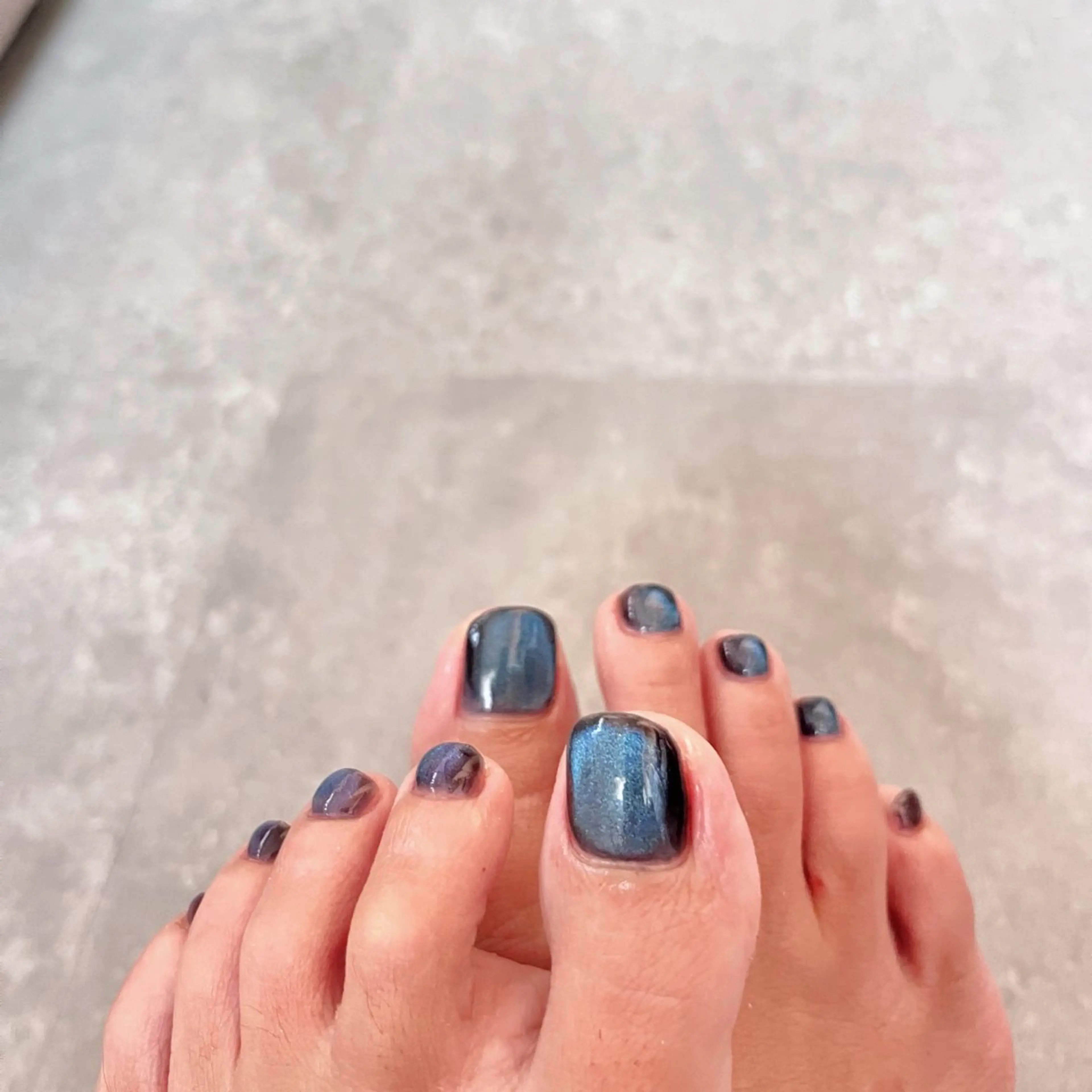 ネイル フットネイル ジェルネイル マグネットネイル フットネイル tamu nail 　金町のネイルデザイン