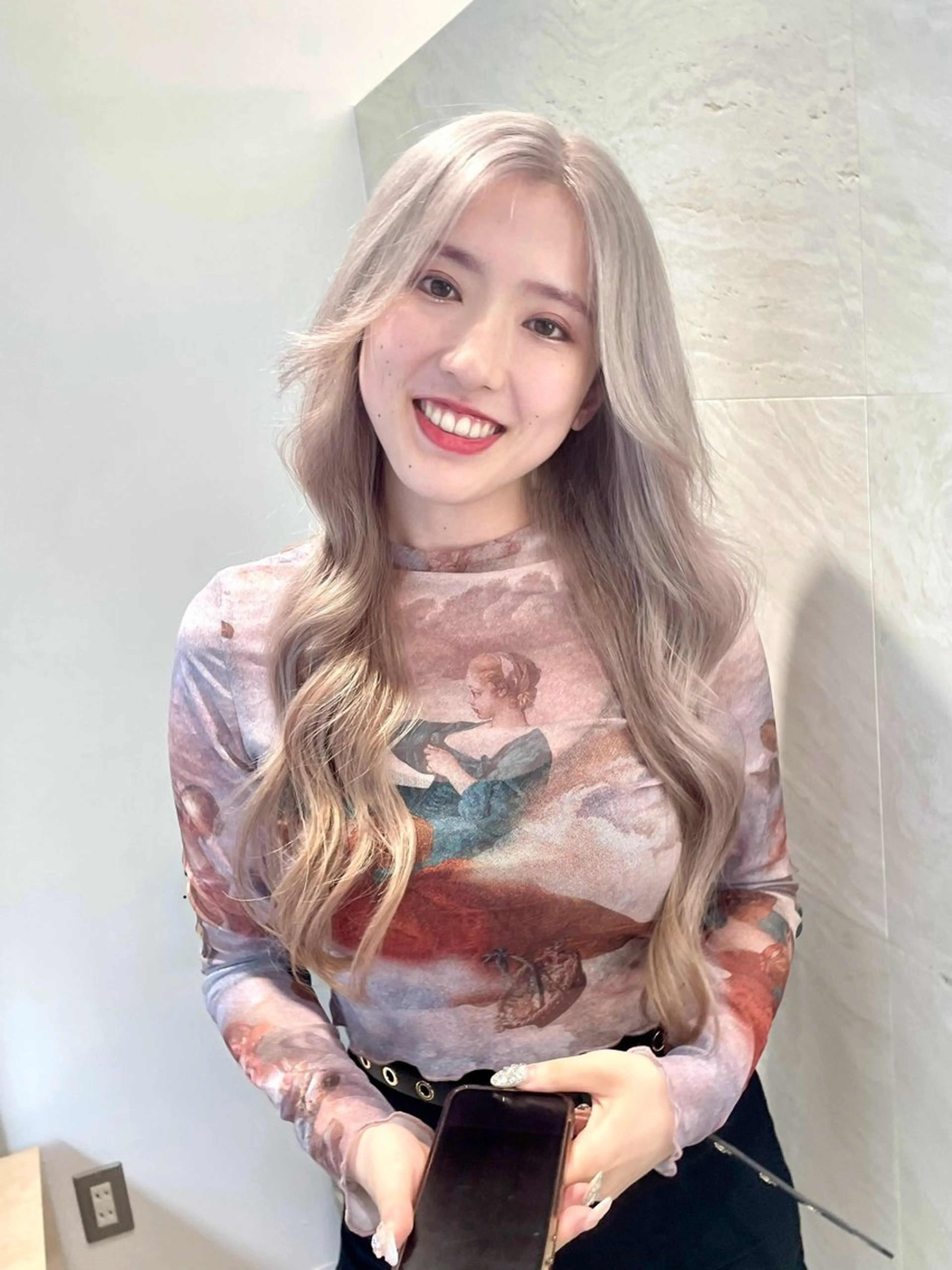 ロング カラー カット・ダブルカラー TAIGAのヘアスタイル