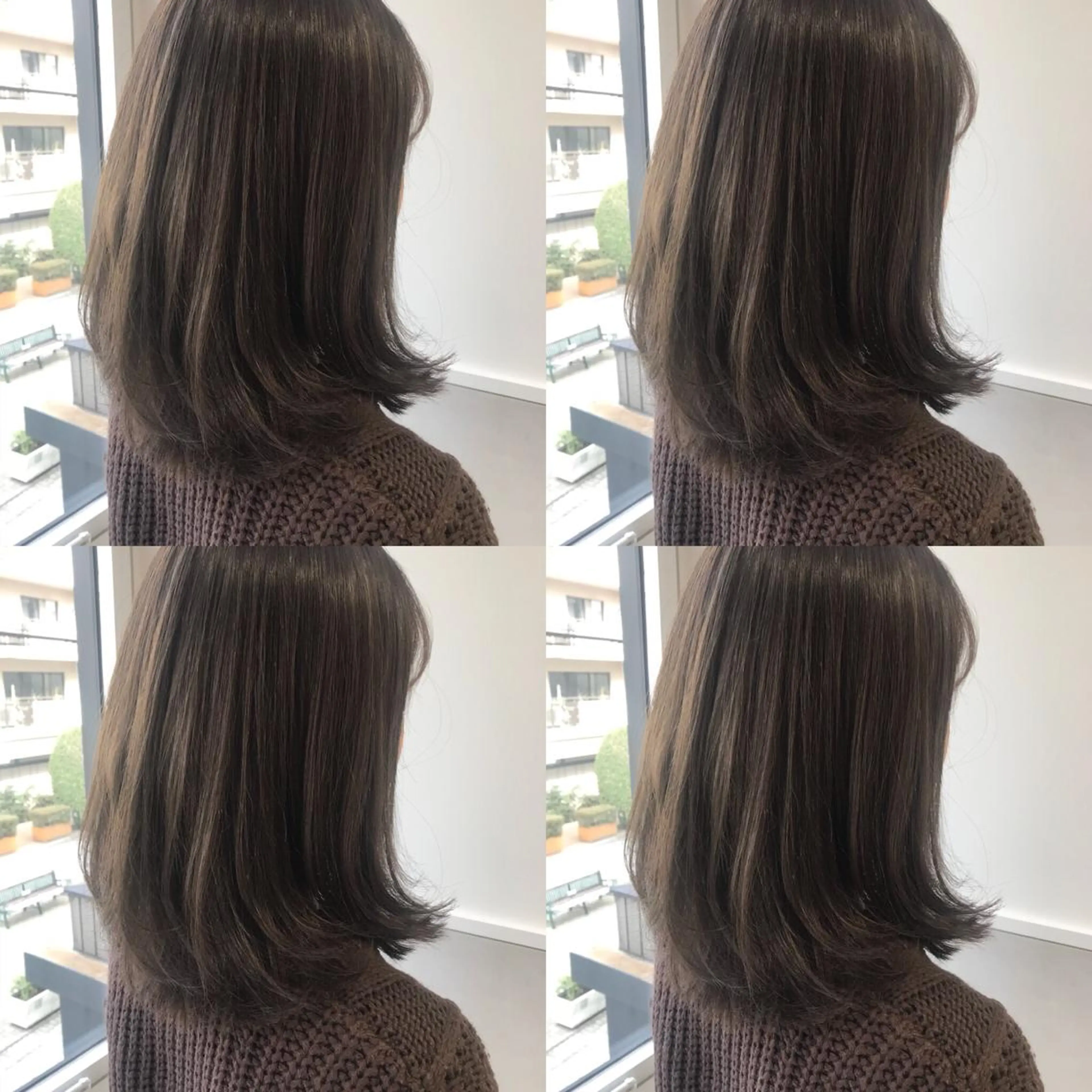 ミディアム カラー ヘアカラー ヘッドスパ SALOWIN所属・小栗 麻衣のヘアスタイル