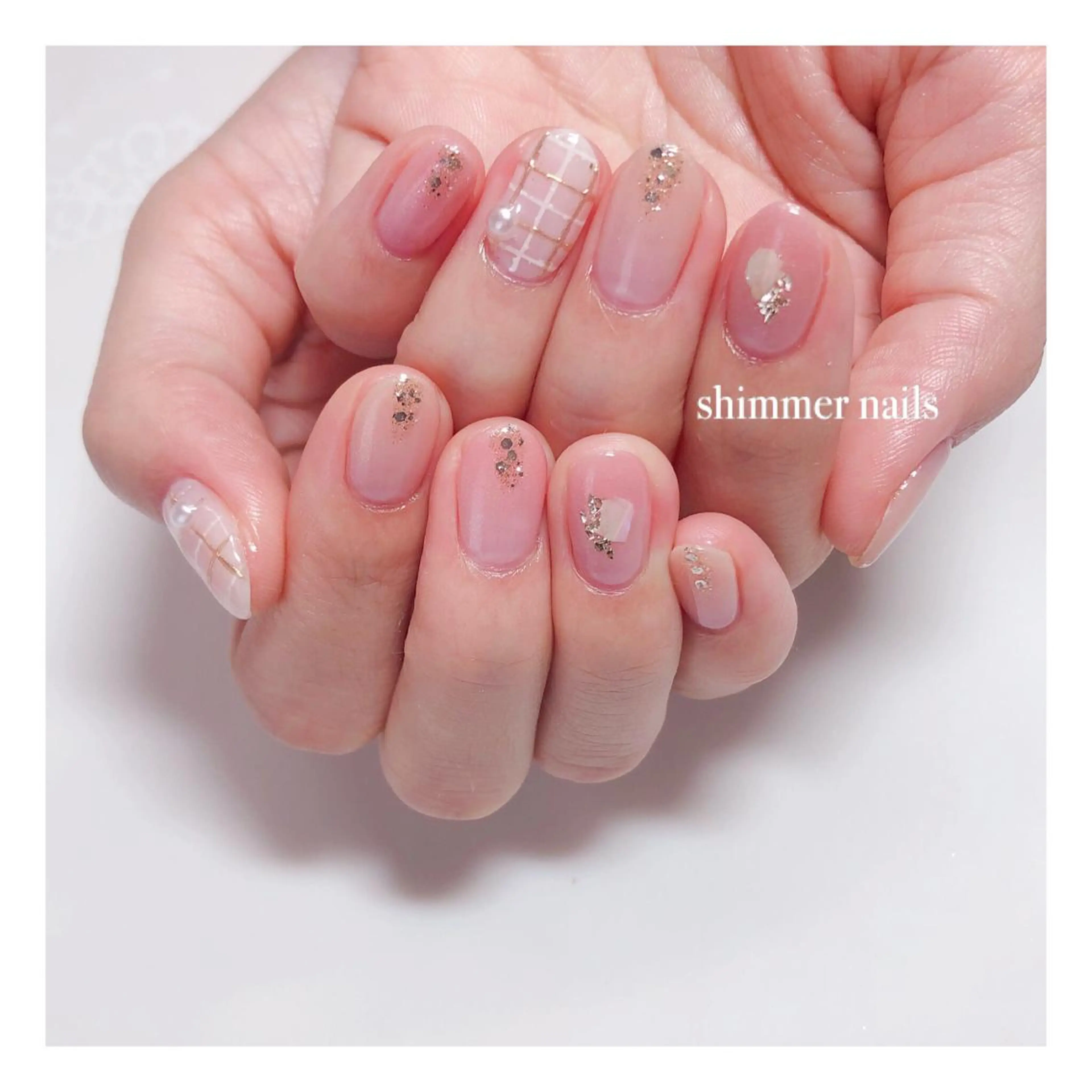 ネイル shimmer nailsのネイルデザイン