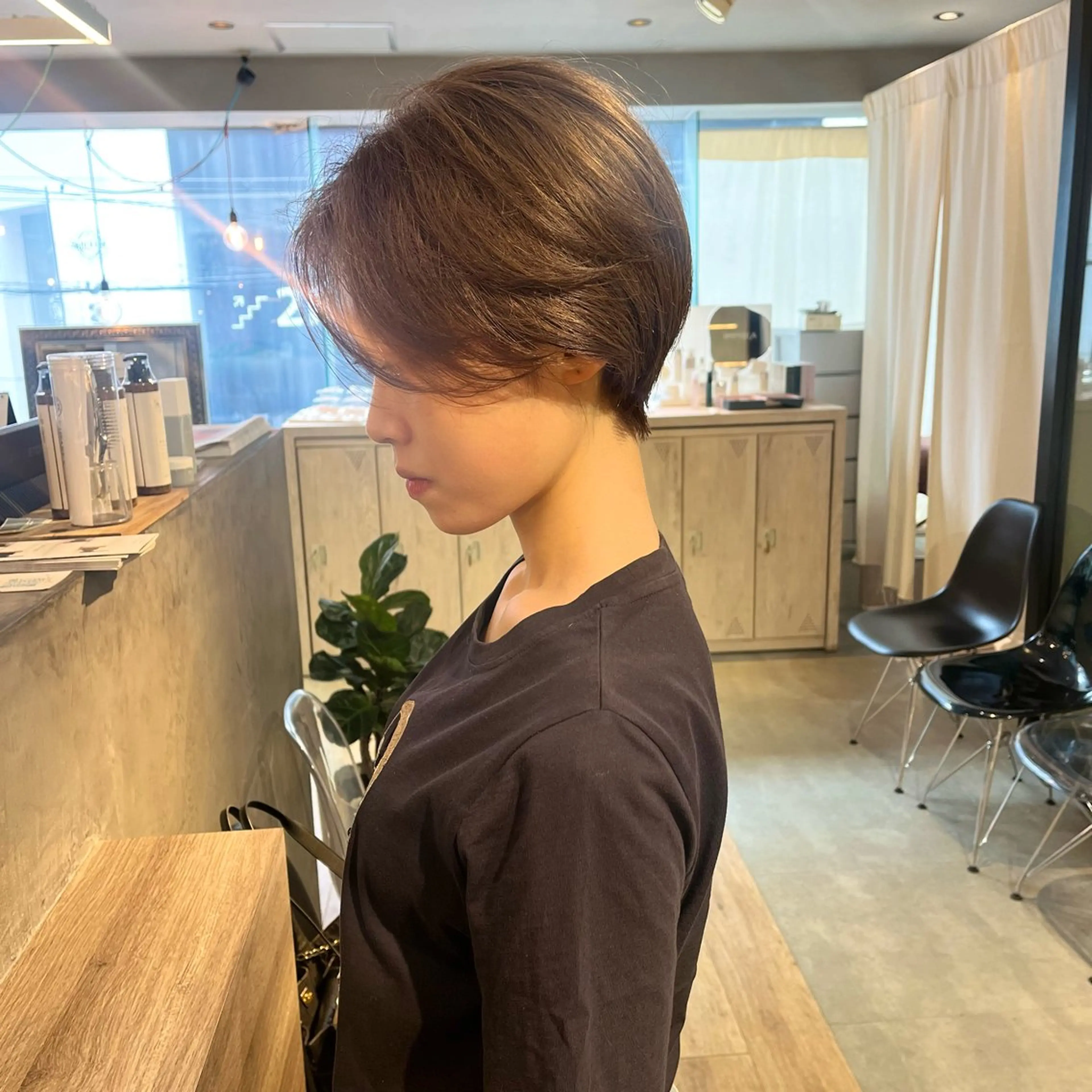 ショート ハンサムショート ショートヘア 山本 千尋のヘアスタイル
