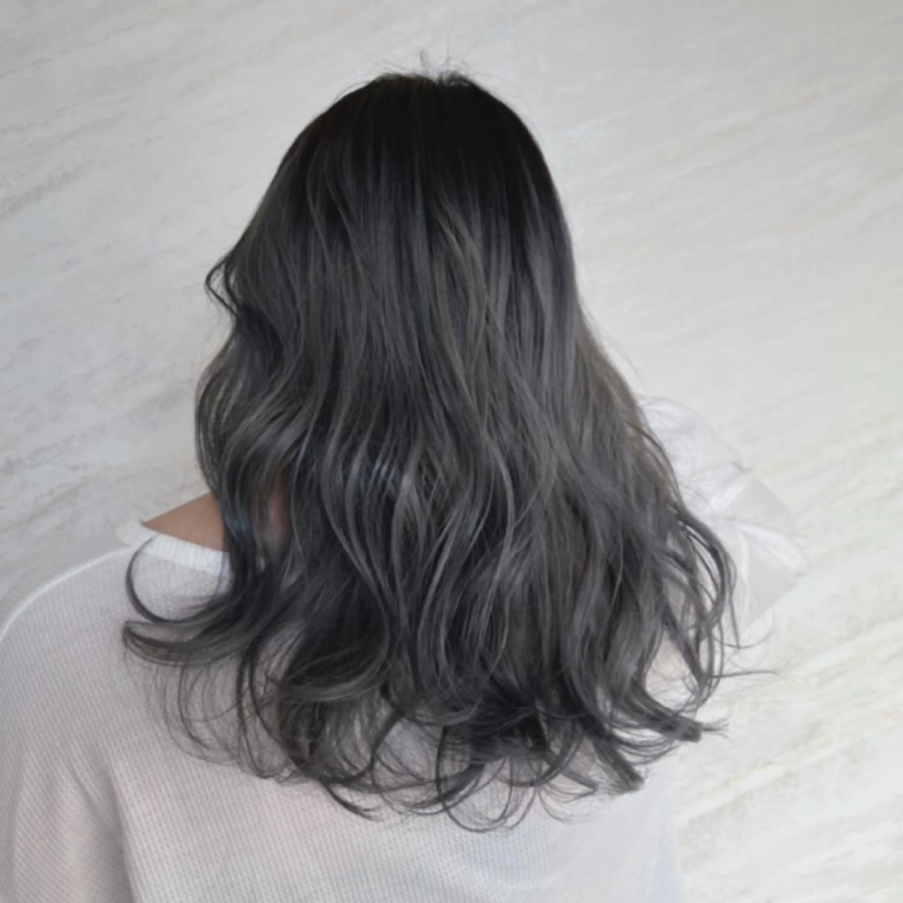 ロング カラー 顔周りカット/透明感 カラー🤍大塚蛍のヘアスタイル