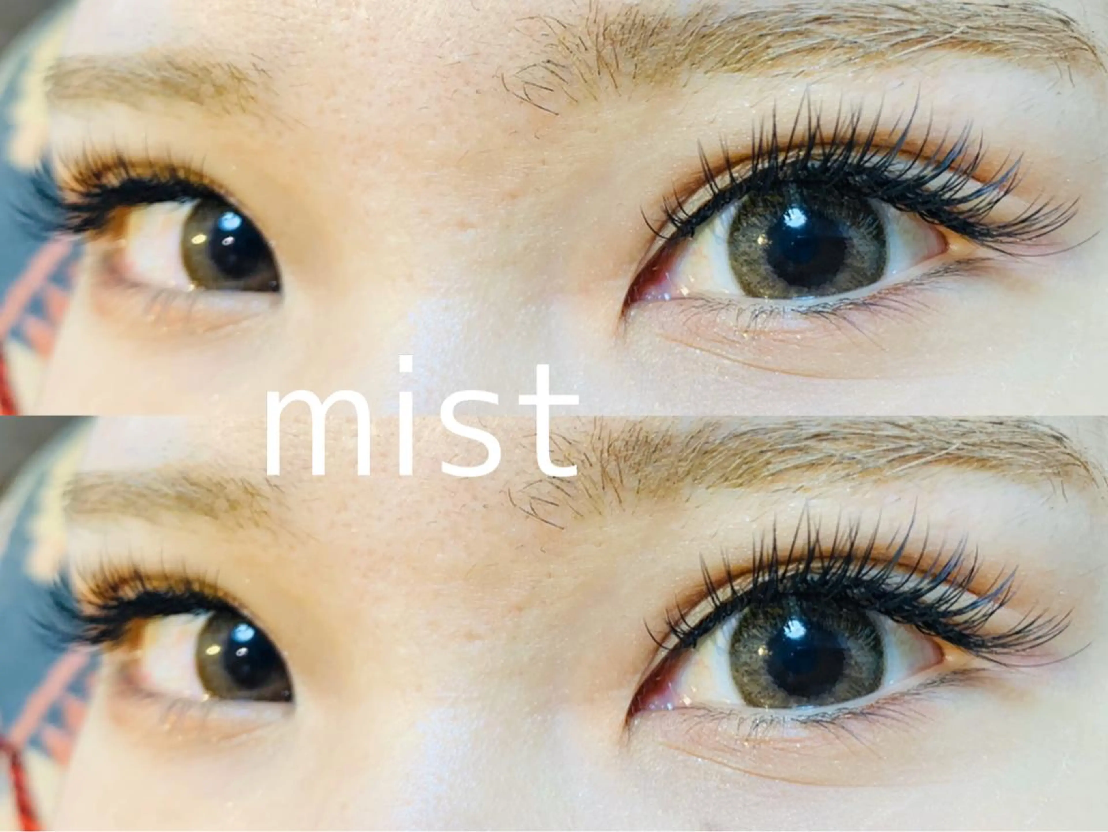 マツエク・マツパ フラットラッシュ マツエク mist AYA 🏝️eyelashのマツエク・マツパデザイン