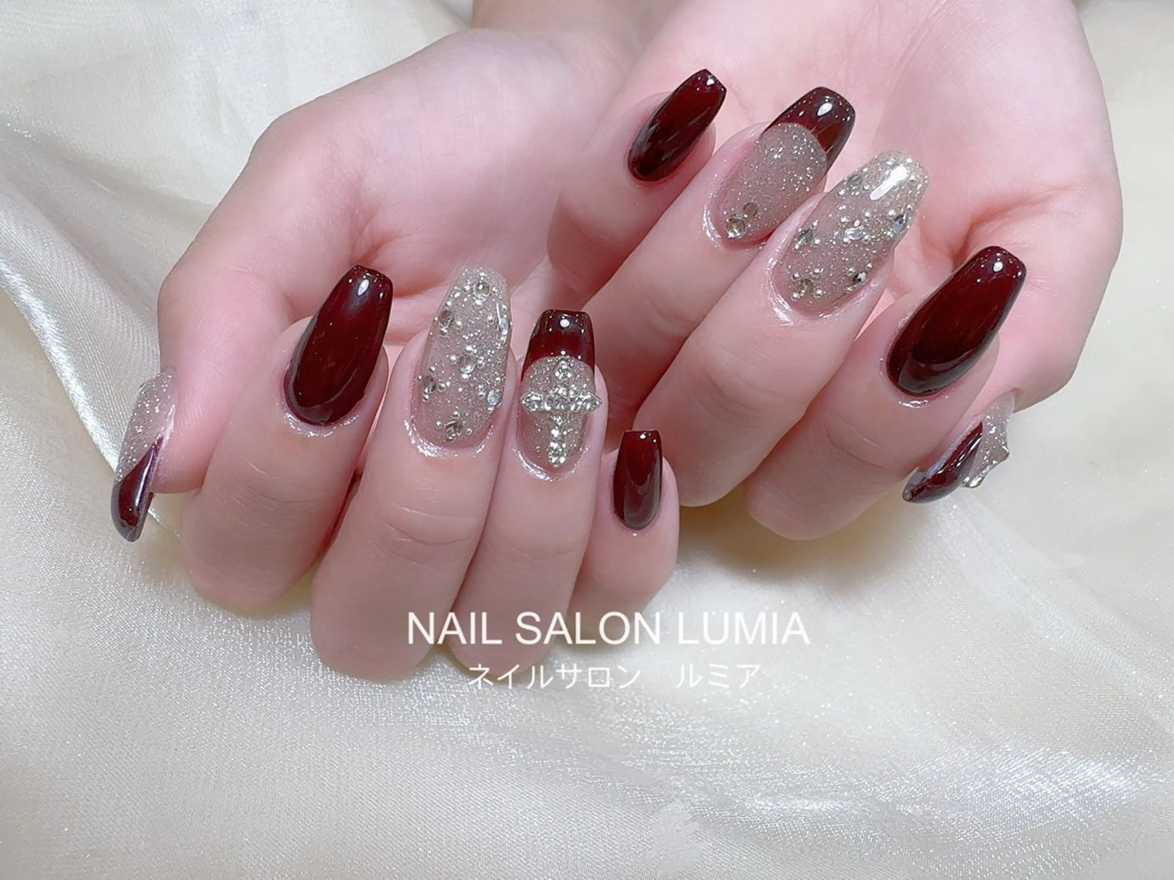 ネイル ハンドネイル ネイルサロン ルミア Lumia 店長のネイルデザイン