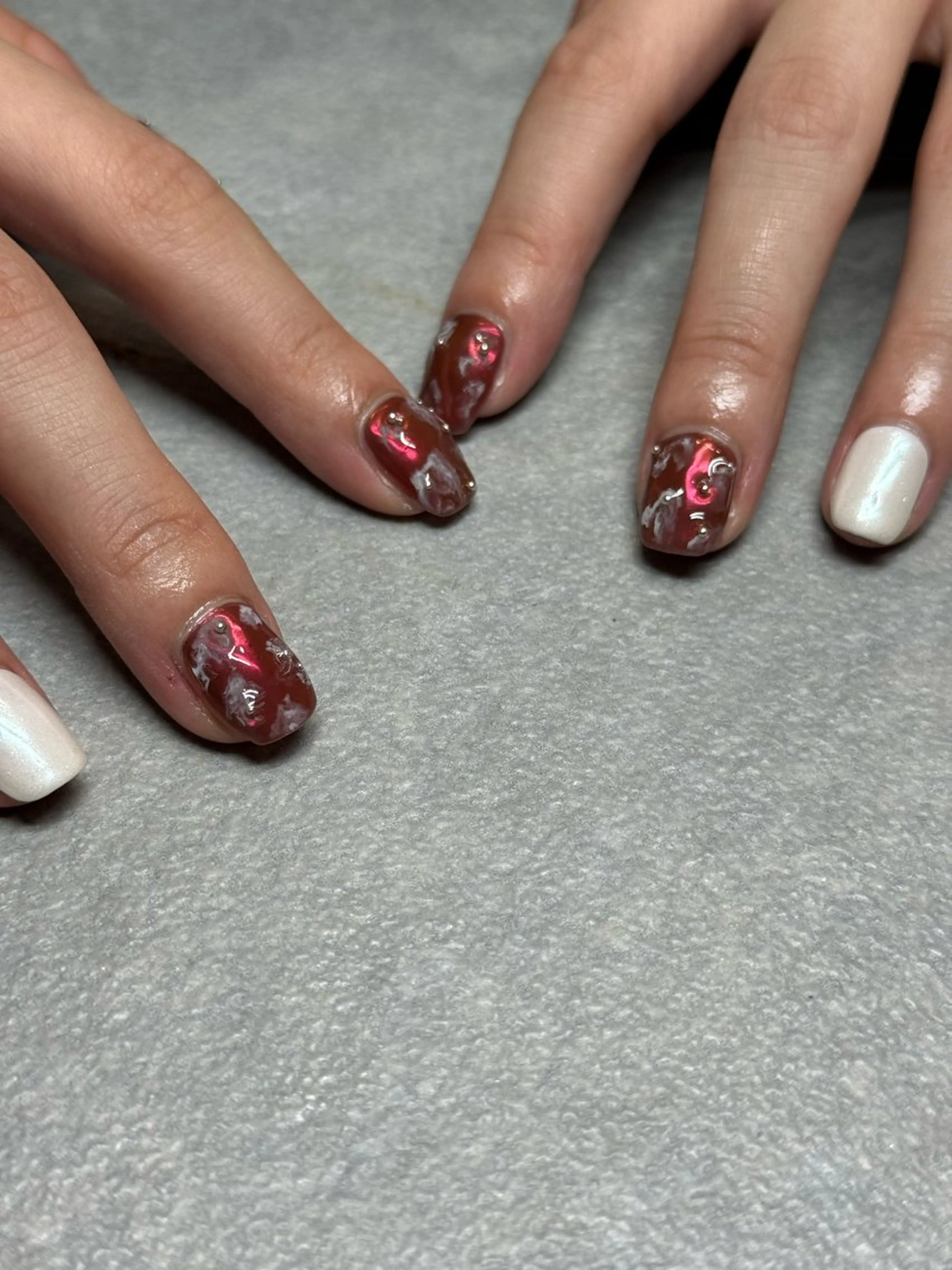 ネイル アートネイル ハンドネイル フットネイル kiii.__ ✴︎*のネイルデザイン