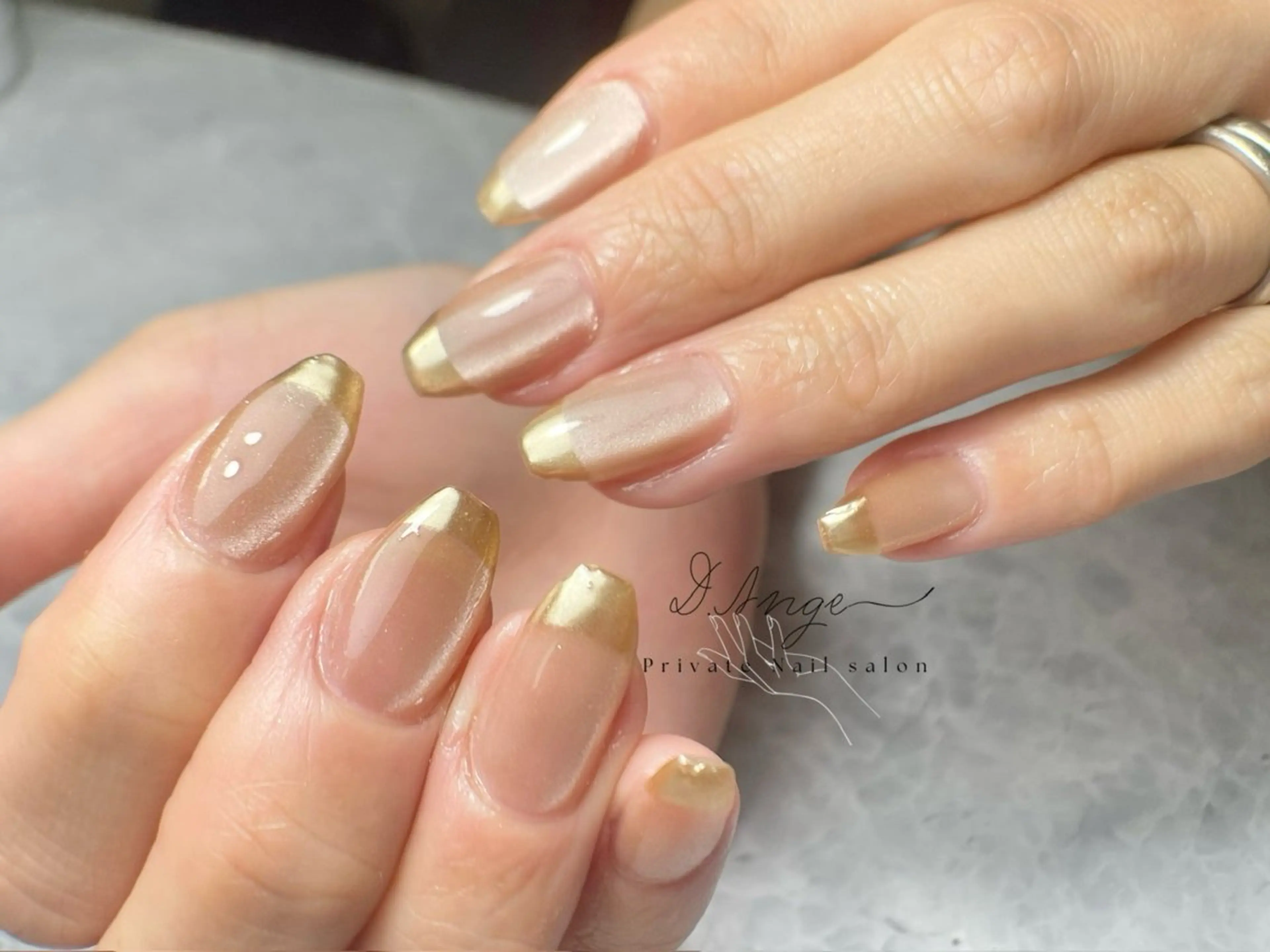 ミディアム ハンドネイル D.Ange Nailのネイルデザイン