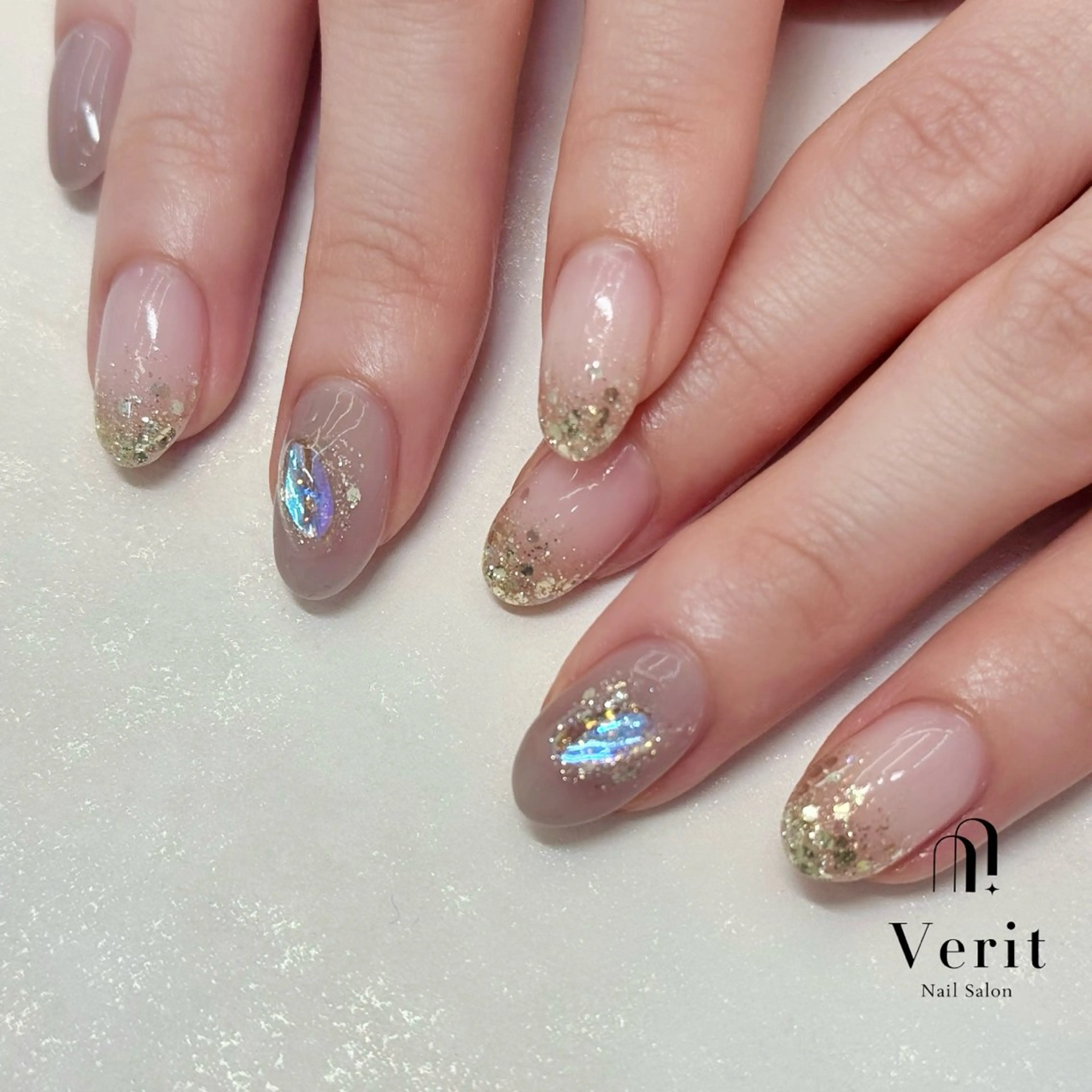 ネイル アートネイル シンプルネイル Kurumi (Verit大森店)のネイルデザイン