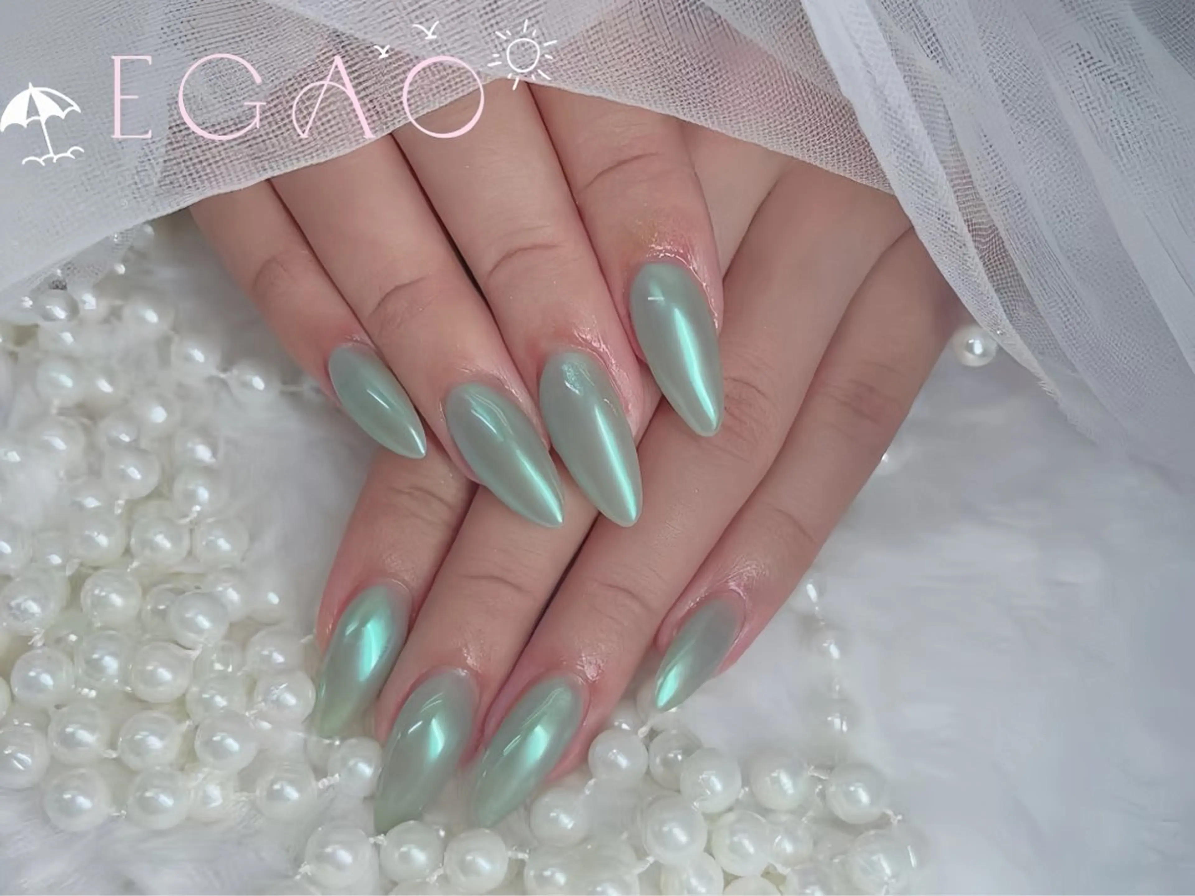 ネイル アートネイル フットネイル フレンチネイル ジェルネイル グラデーション ハンドネイル Egao Nail錦糸町店のネイルデザイン