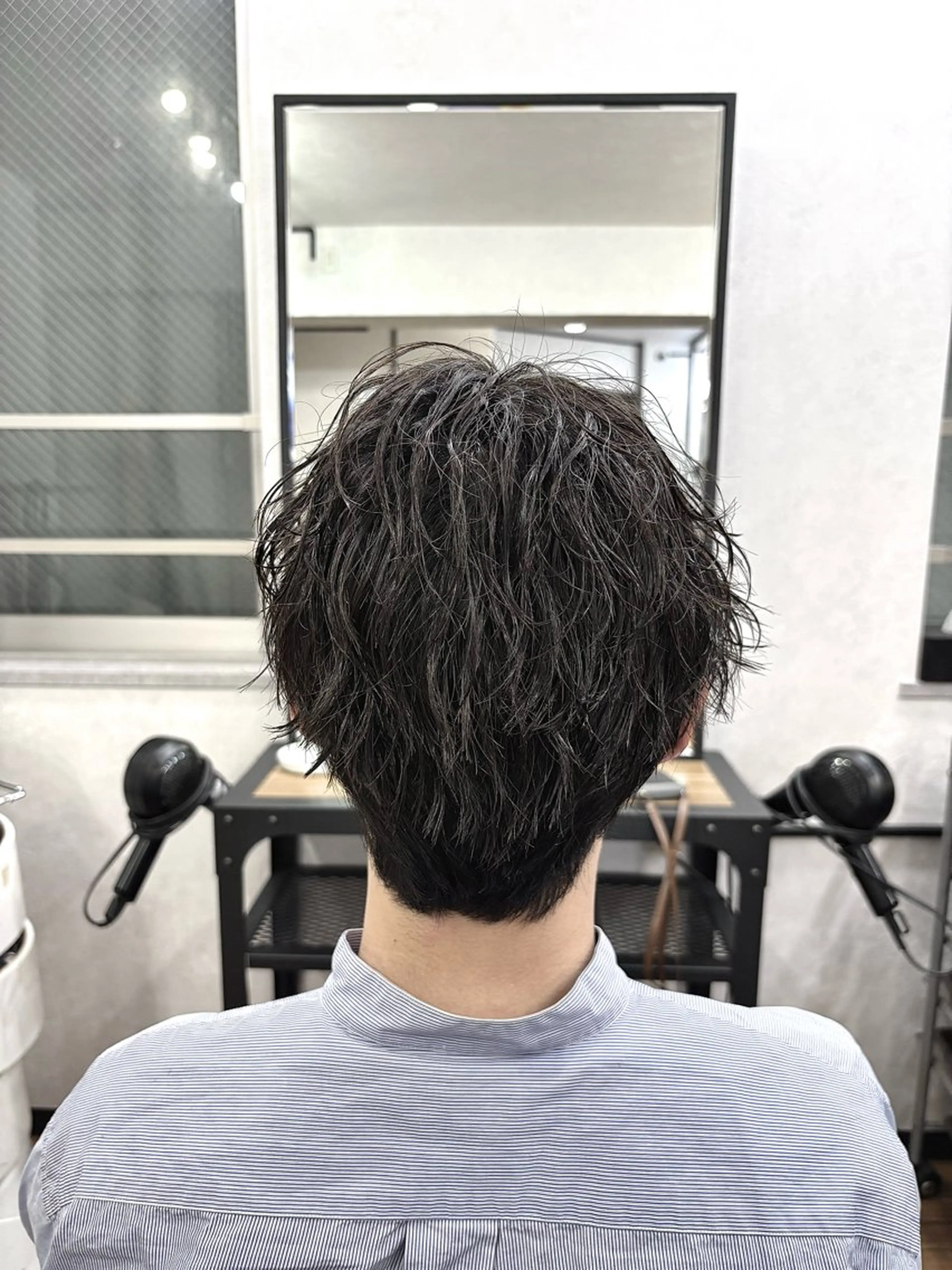 ショート パーマ メンズ カット パーマ 【メンズ特化】 横浜美容師kuのヘアスタイル