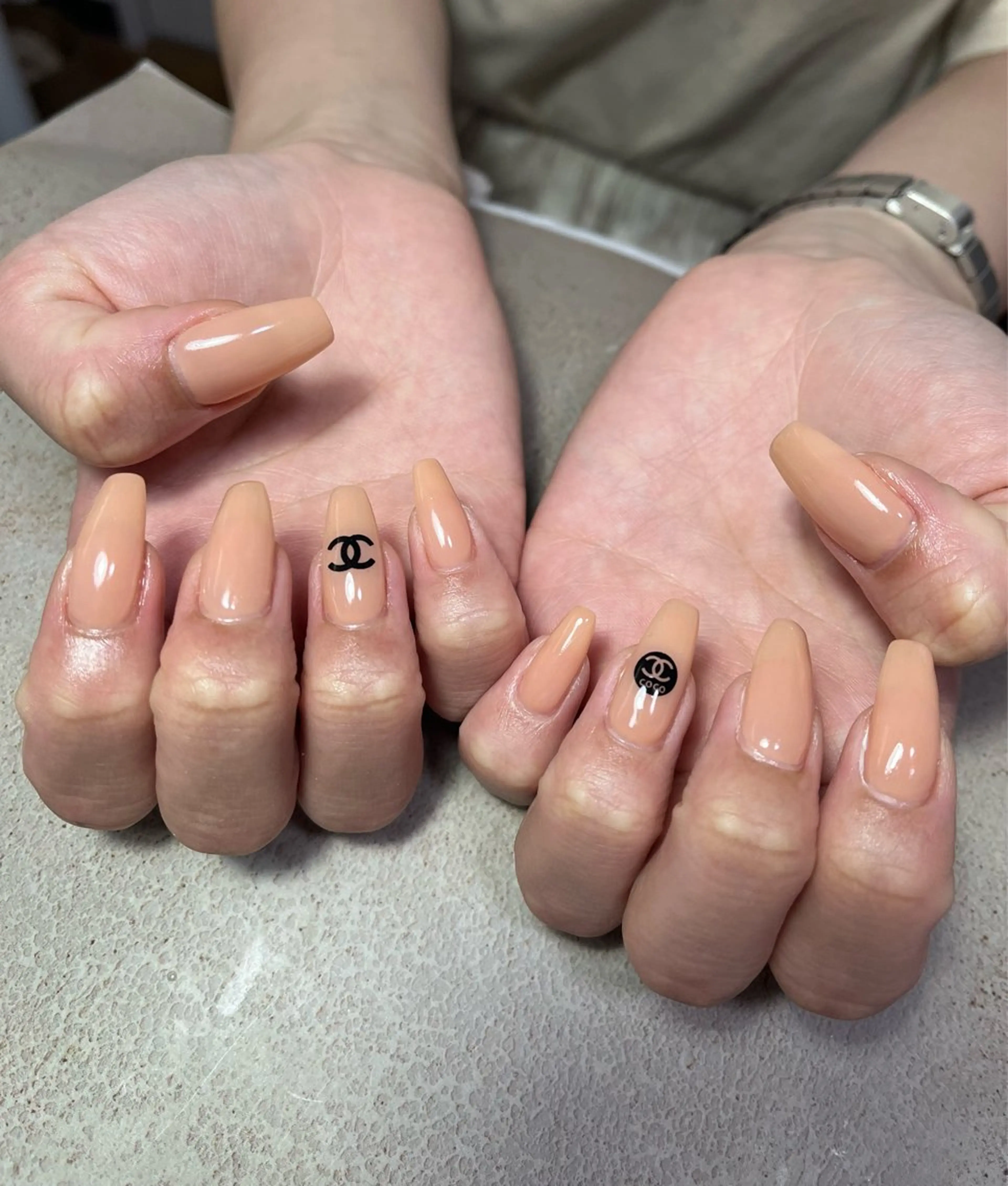 ネイル ハンドネイル goldgleams ちなのネイルデザイン