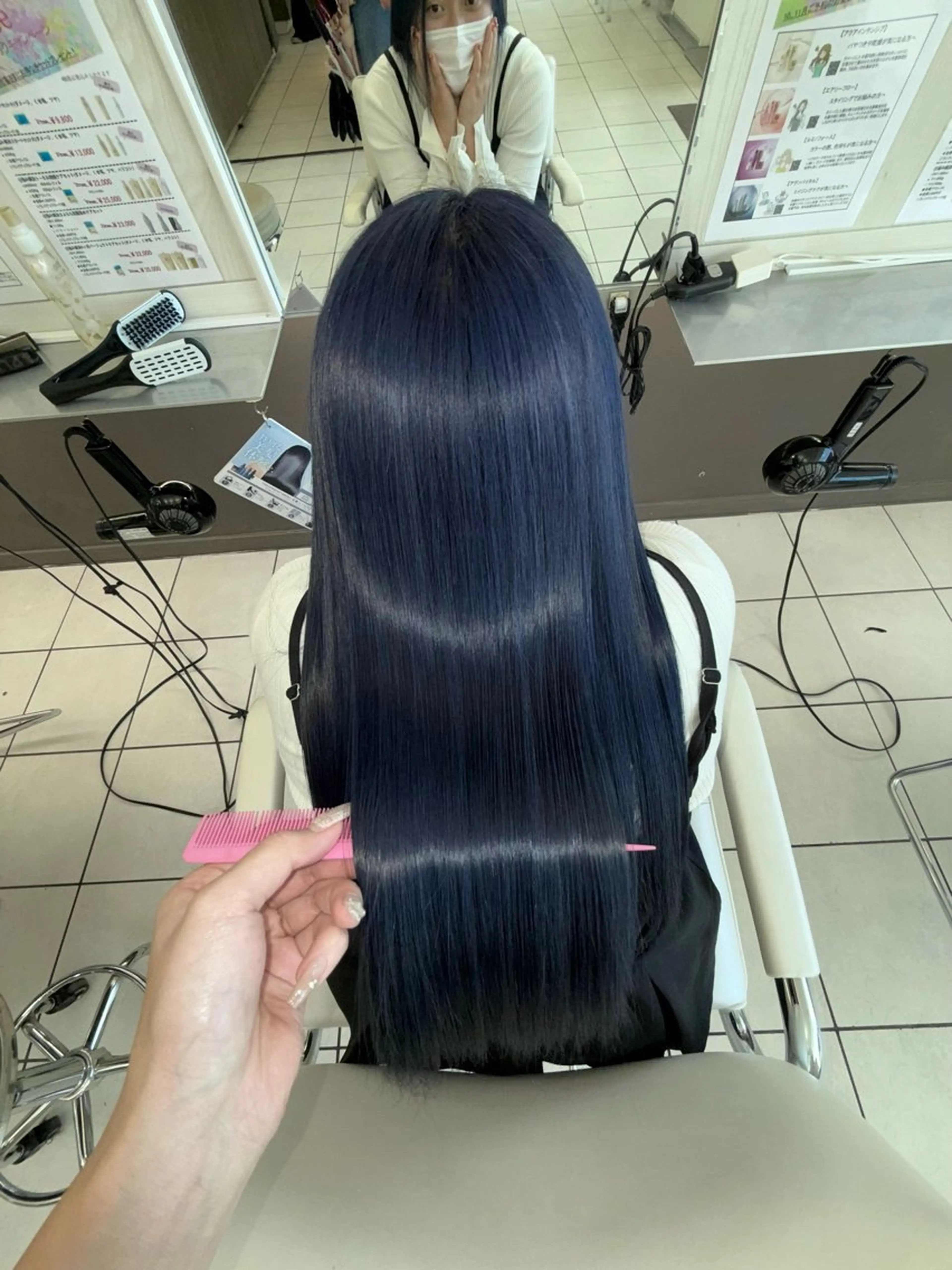 ロング ヘアカラー 髪質改善/艶カラー 💞白井音葉のヘアスタイル