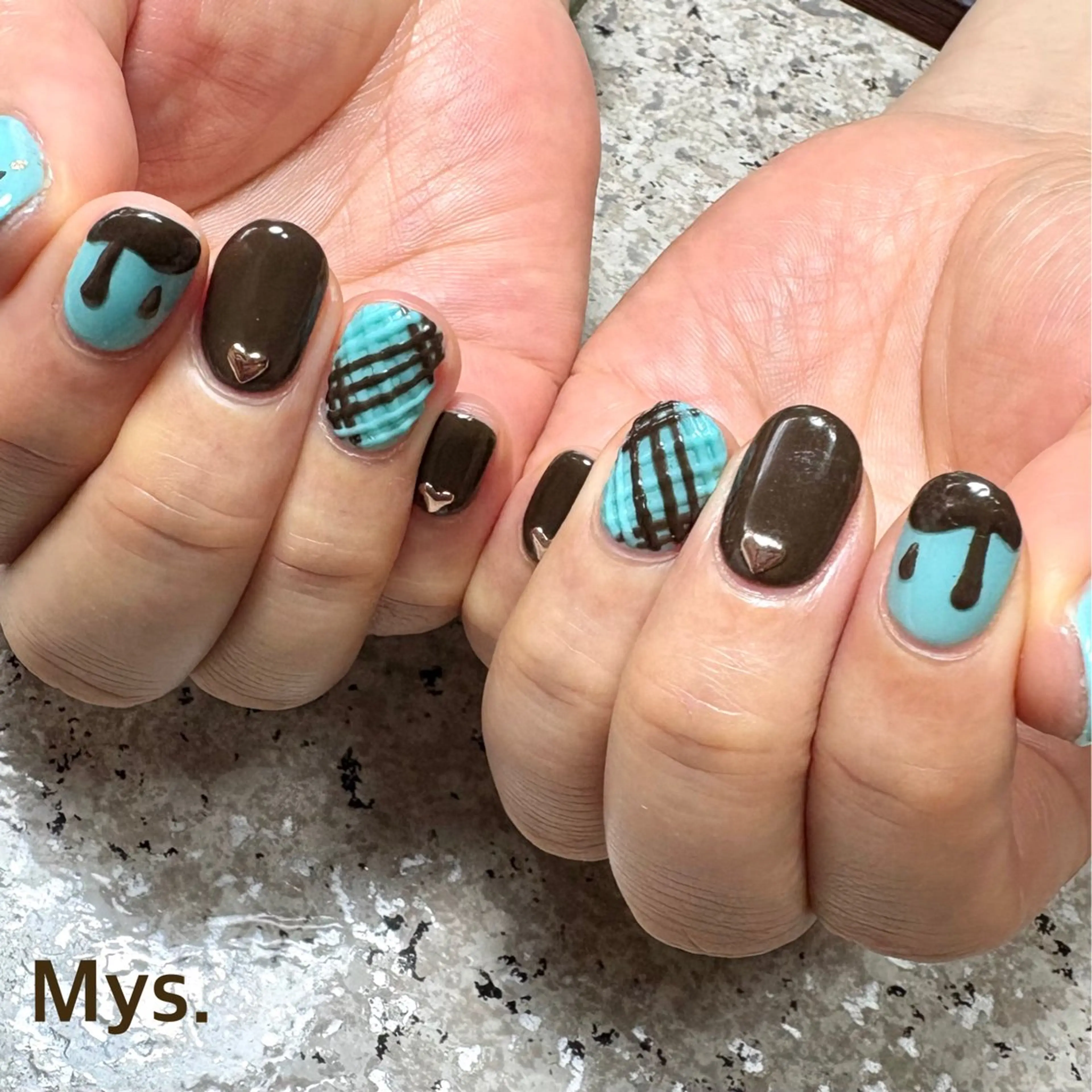 ネイル ハンドネイル Mys. 三上紗紀のネイルデザイン